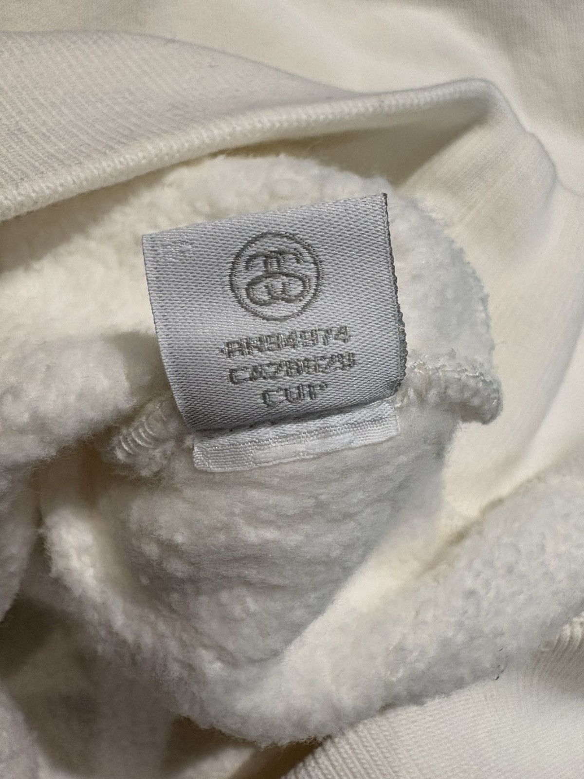 Our Legacy × Stussy Stüssy x Our Legacy Drop Shadow Hoodie - Natural - Small Size US S / EU 44-46 / 1 - 10 Thumbnail