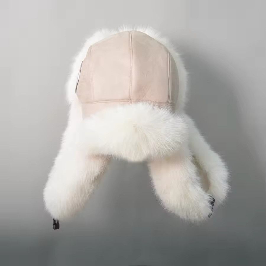 Japanese Brand × Vintage Warm Faux Fox Fur Bomber Hat Size ONE SIZE - 4 Thumbnail
