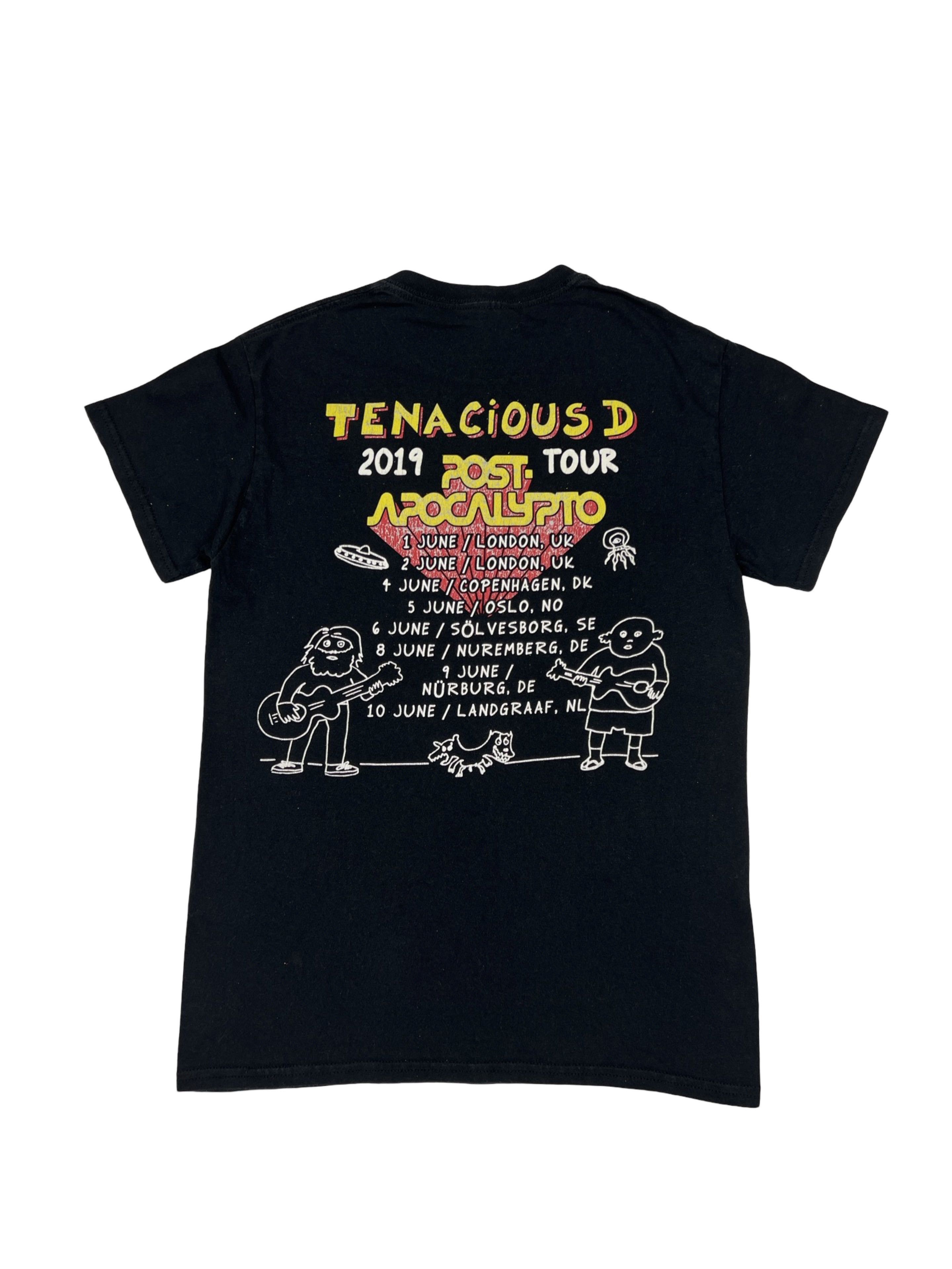 Band Tees Tenacious D Jack Black Graphic Post Apocalypto Tour Tee Size US S / EU 44-46 / 1 - 2 Thumbnail