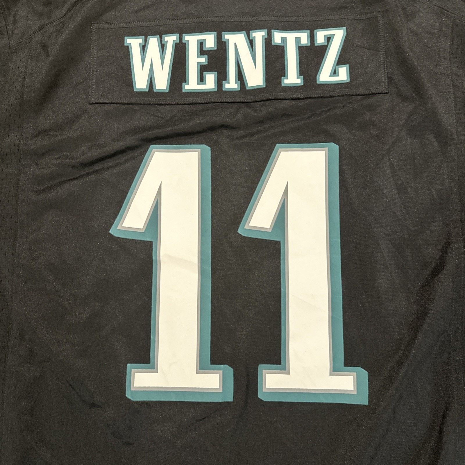 Nike Carson Wentz Philadelphia Eagles Nike Game Black Jersey XXL Size US XXL / EU 58 / 5 - 7 Thumbnail