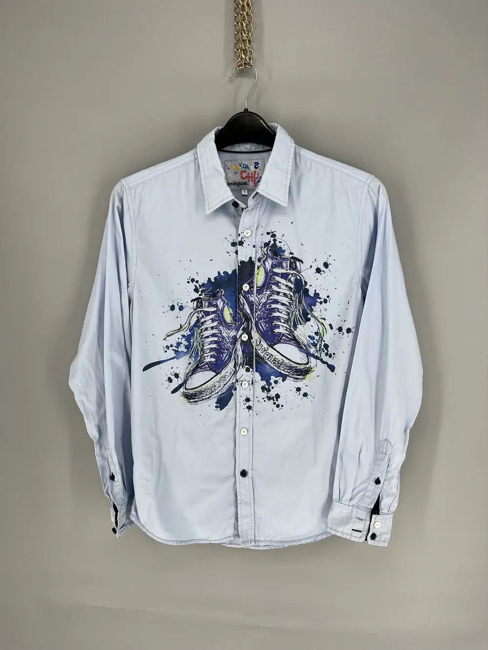 Vintage Men’s Desigual shirts white long sleeve size S Size US S / EU 44-46 / 1 - 1 Thumbnail