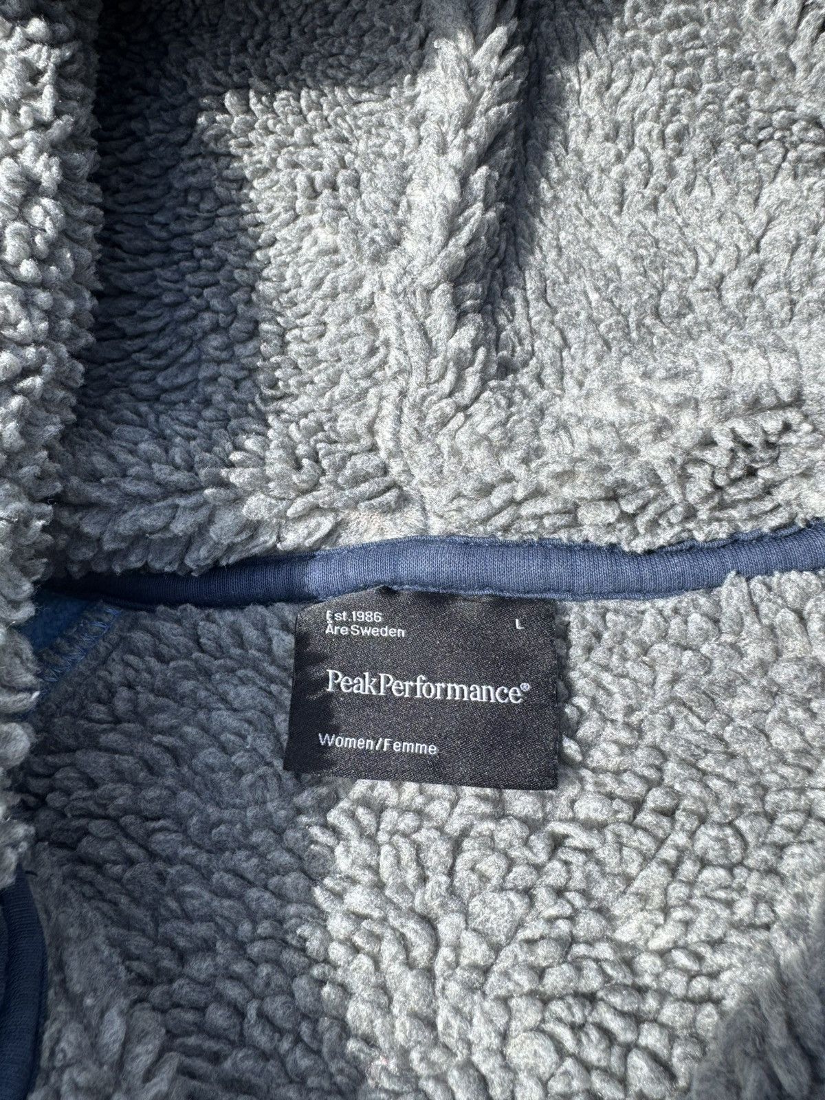 Peak Performance Peak Performance Distressed Sherpa Zip Hoodie Size L / US 10 / IT 46 - 9 Thumbnail