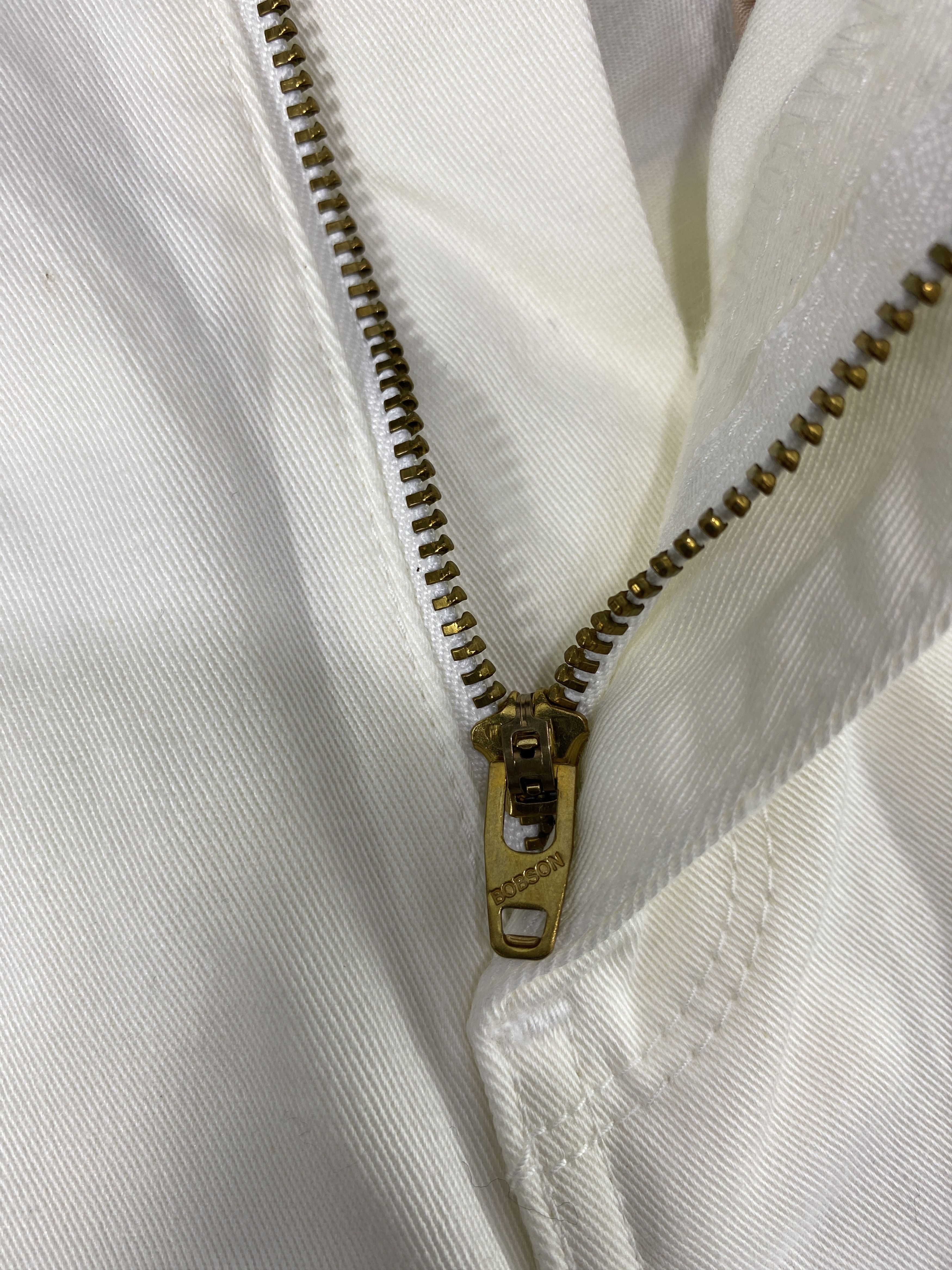 Jean Bobson Flare white Jeans - J1122 Size US 27 - 8 Thumbnail
