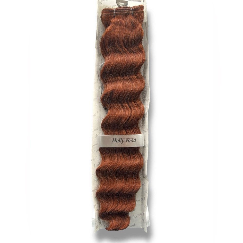 Other 100% Human hair Italian French Deep Weaving -Copper Red #3 Size ONE SIZE - 1 Thumbnail