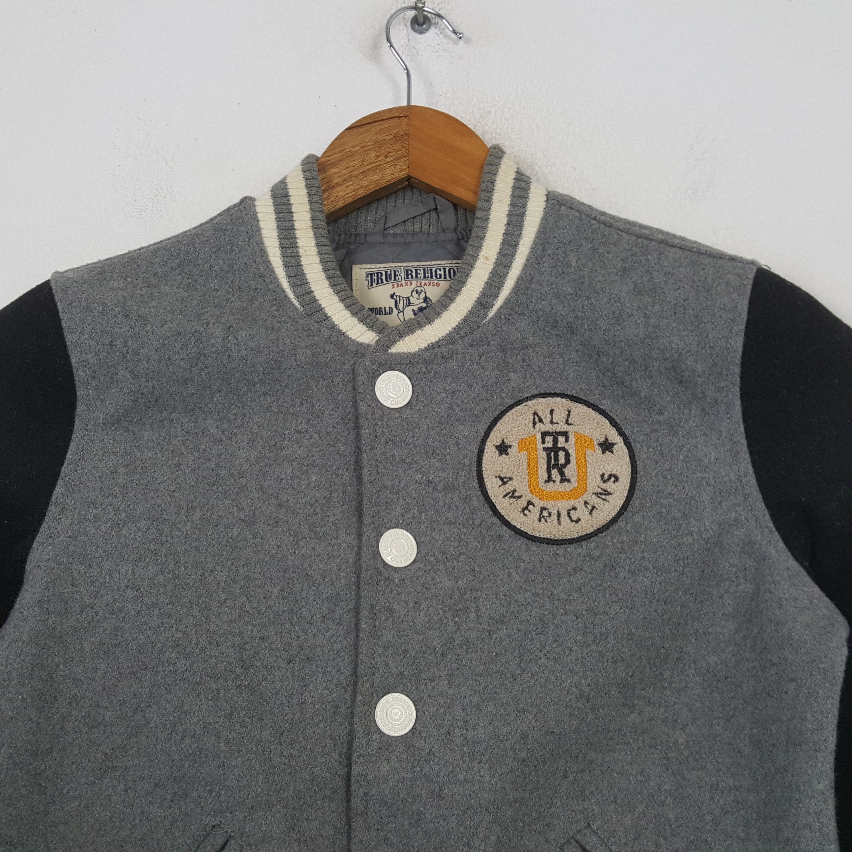 True Religion Vintage True Religion American Brand Varsity Jacket 34 Size US XS / EU 42 / 0 - 4 Thumbnail