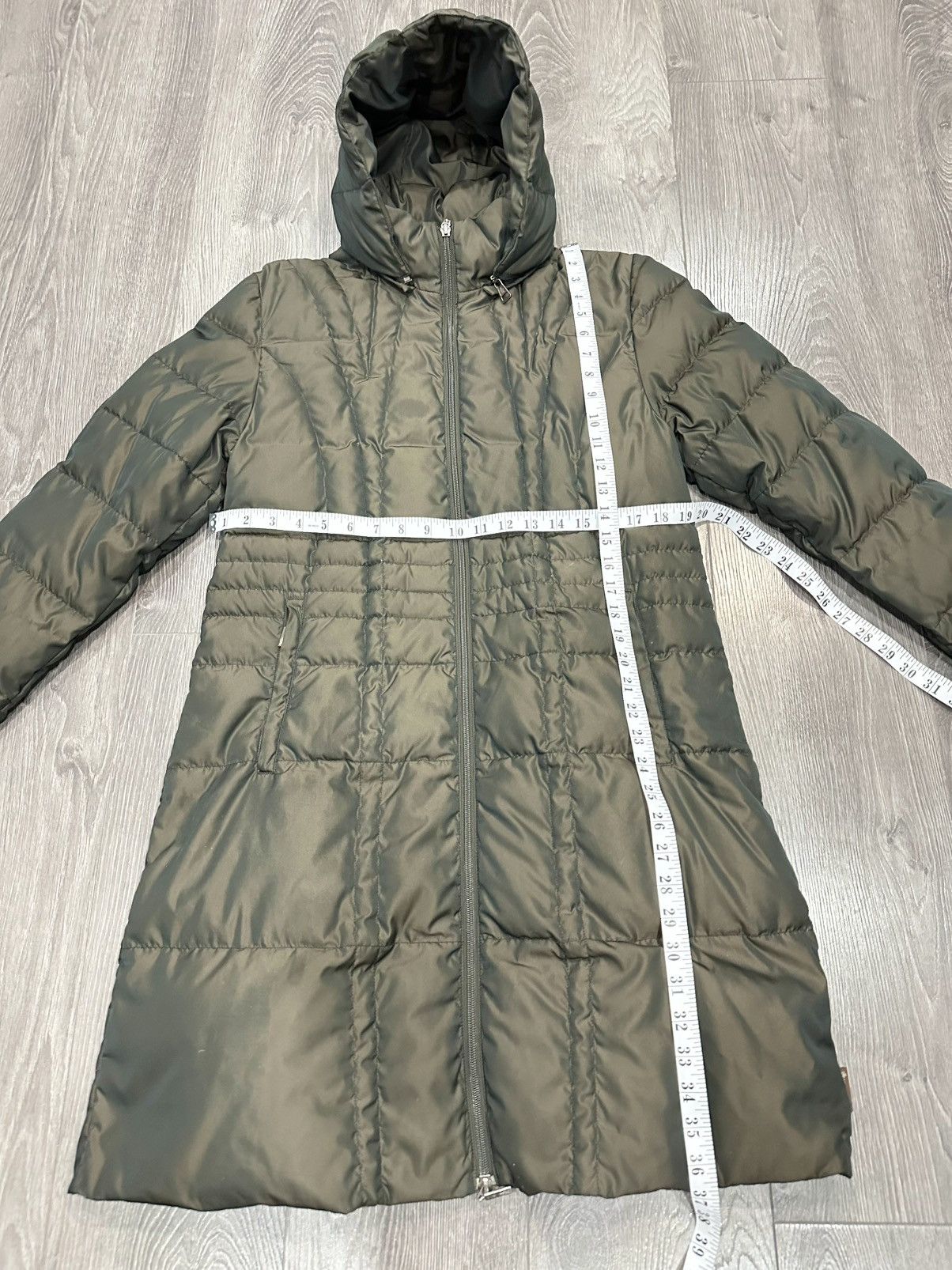 Moncler Vintage Moncler Long Hooded Down Puffer Coat - Size 2 Size XS / US 0-2 / IT 36-38 - 2 Thumbnail