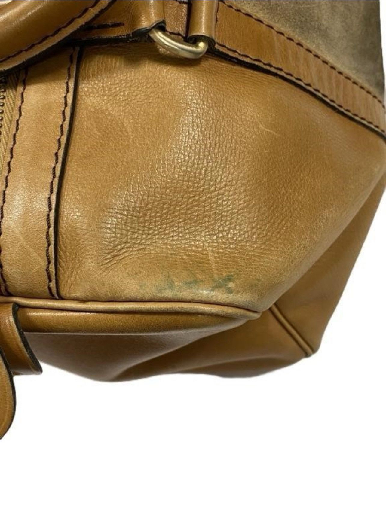 Christian Dior Monsieur Christian Dior Vintage Leather Suede Boston Duffle Size ONE SIZE - 3 Thumbnail