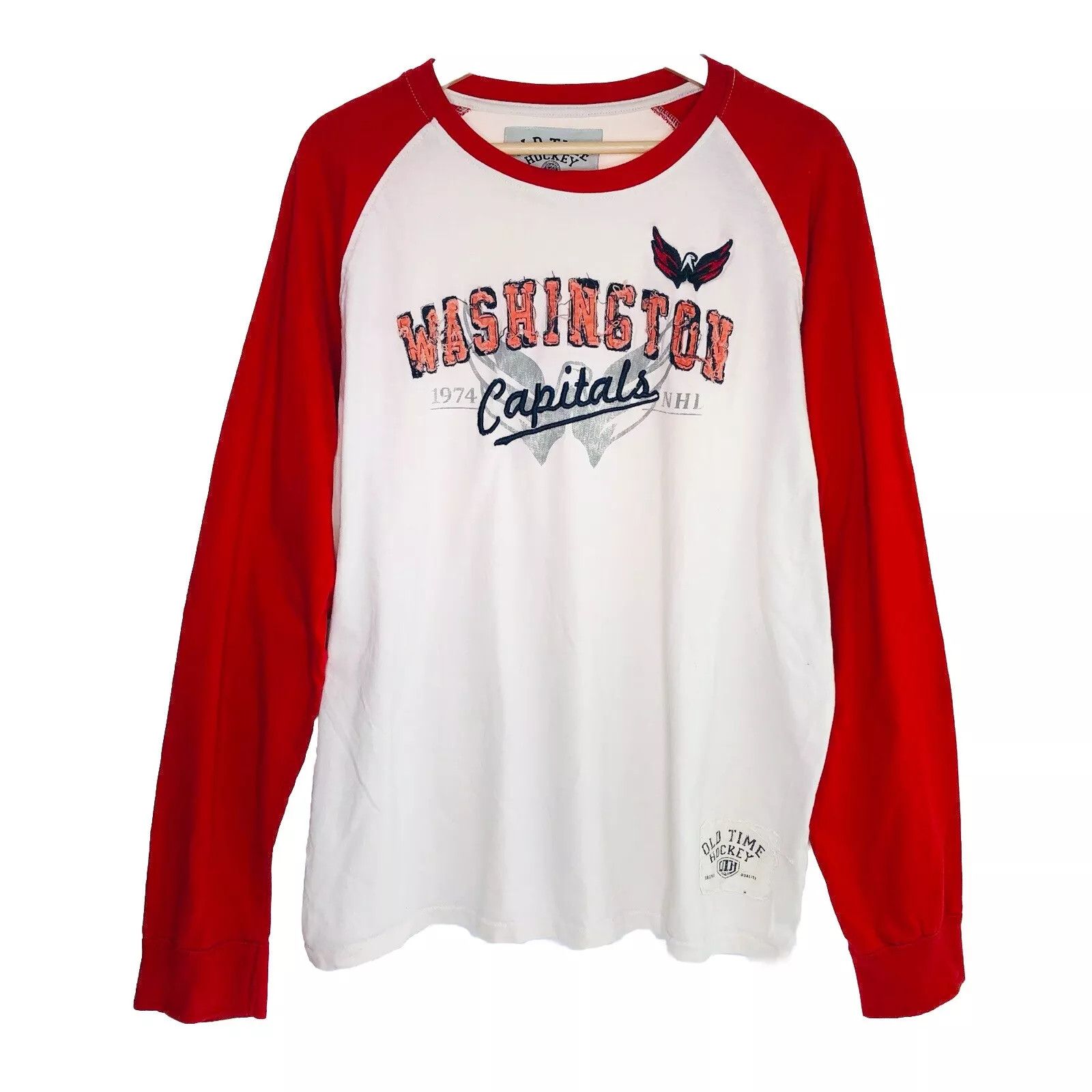 Other Vtg Single Stitch Washington Capital Old Time Hockey T-Shirt Size US XXL / EU 58 / 5 - 1 Thumbnail