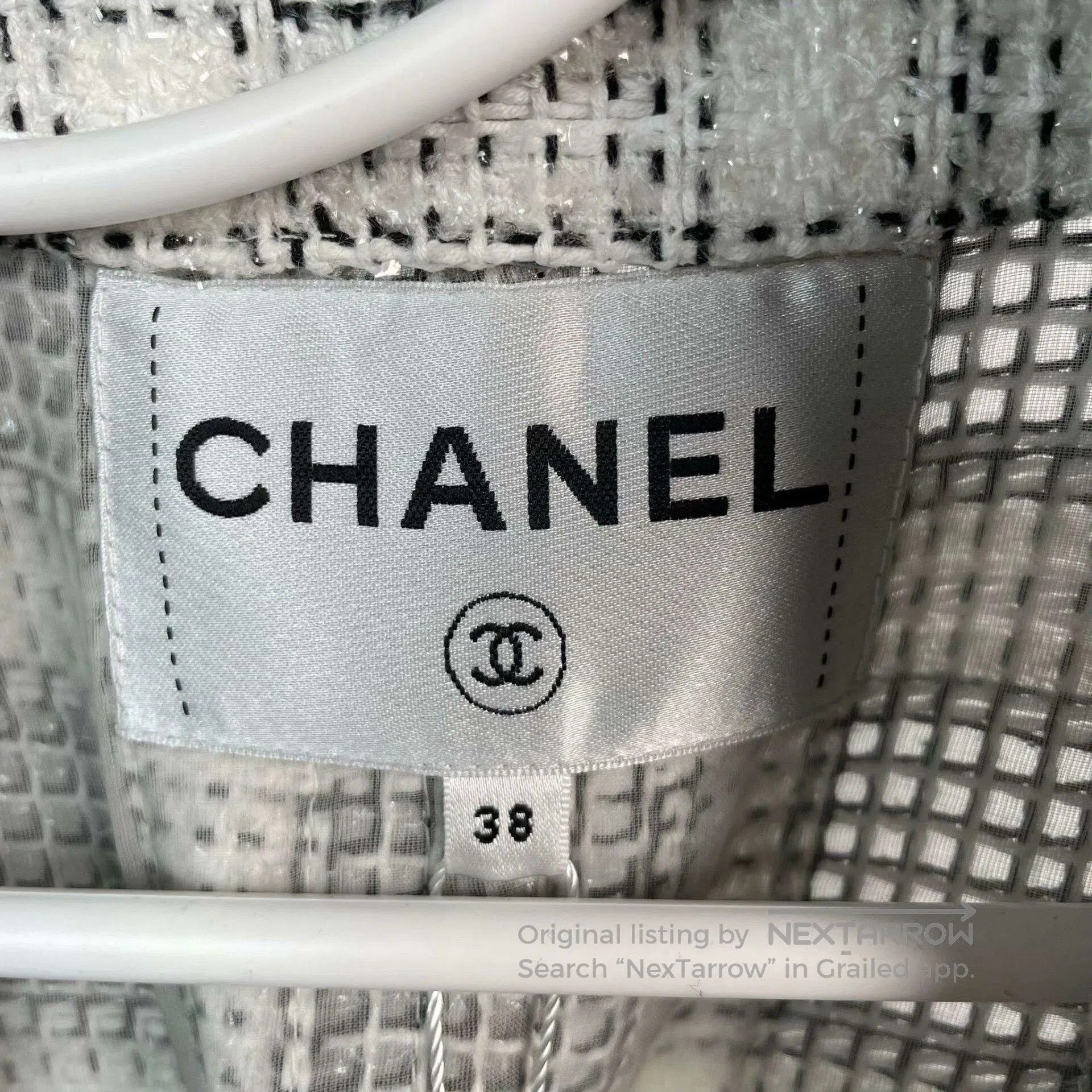 Chanel Chanel 20P Suit Jacket. Size S / US 4 / IT 40 - 3 Thumbnail