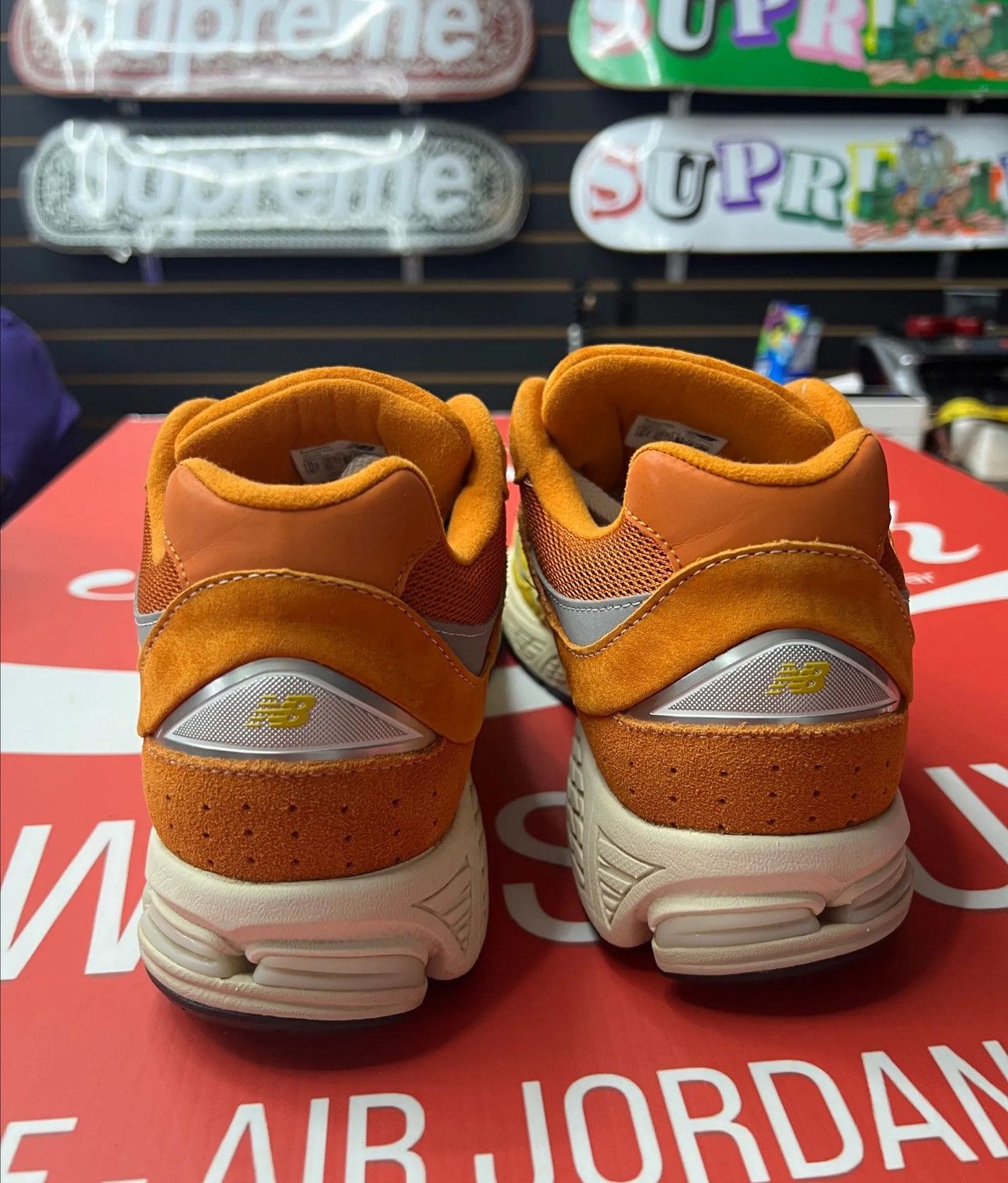 Nike NB2002R Orange/Yellow Size 12 Size US 12 / EU 45 - 5 Thumbnail