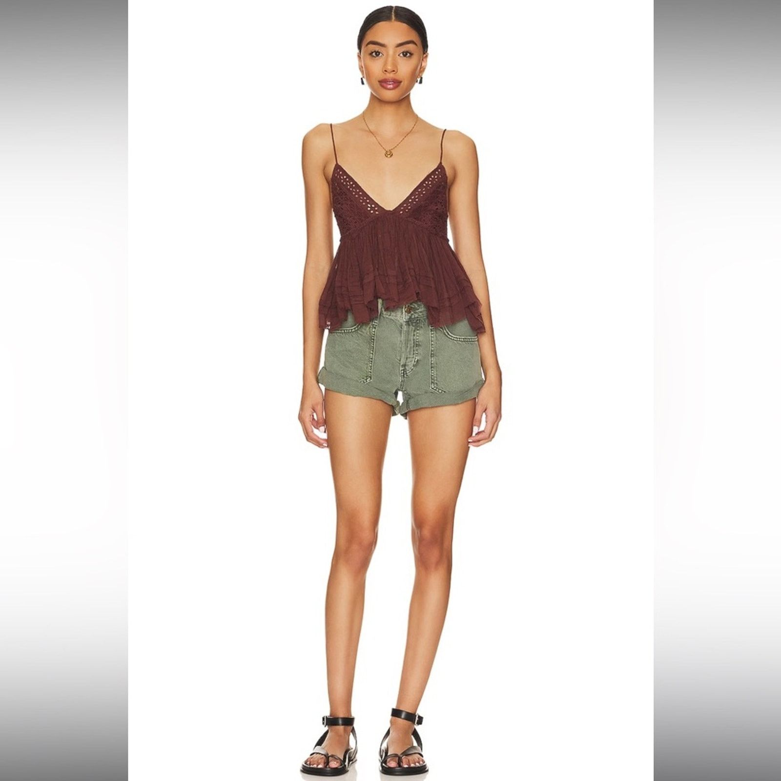 Free People 🎉LAST PIECE 🎉 Free People One Carrie Top Size XS / US 0-2 / IT 36-38 - 10 Thumbnail