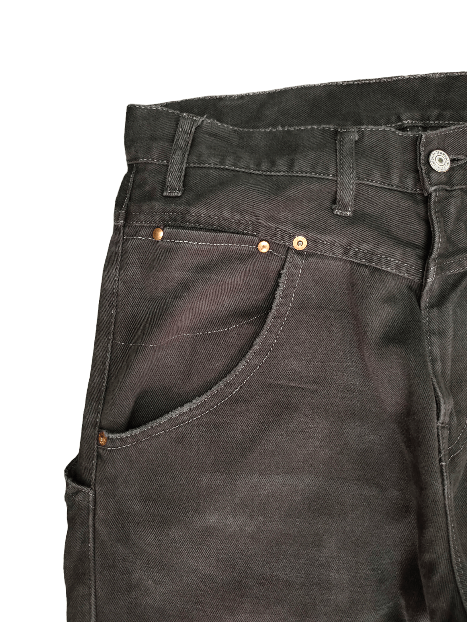 Kapital 1990s Sample Rna Inc Japan Big Back Pocket Baggy Denim Pants Size US 32 / EU 48 - 4 Thumbnail