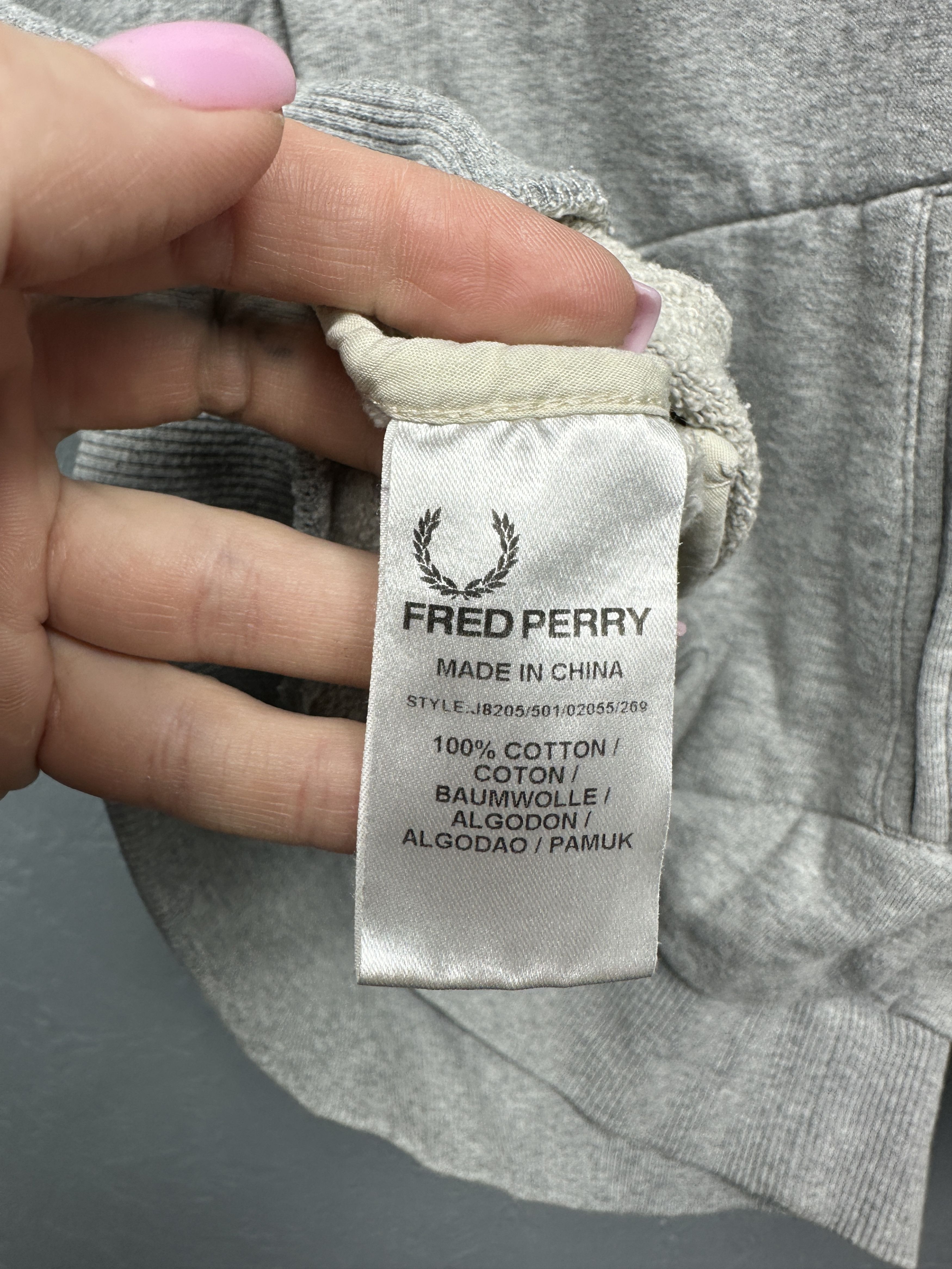 Fred Perry Fred Perry Vintage Mens Cotton Bomber Jacket Size US L / EU 52-54 / 3 - 6 Thumbnail