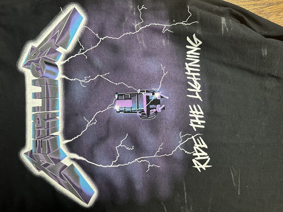 Metallica Metallica “Ride The Lightning” T-Shirt Size US S / EU 44-46 / 1 - 4 Thumbnail