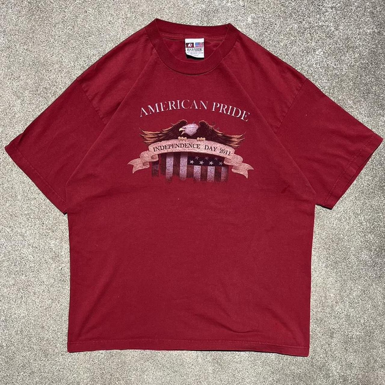 Other Y2K 2011 Bayside USA Graphic Tee XL – Made in USA Size US XL / EU 56 / 4 - 2 Thumbnail