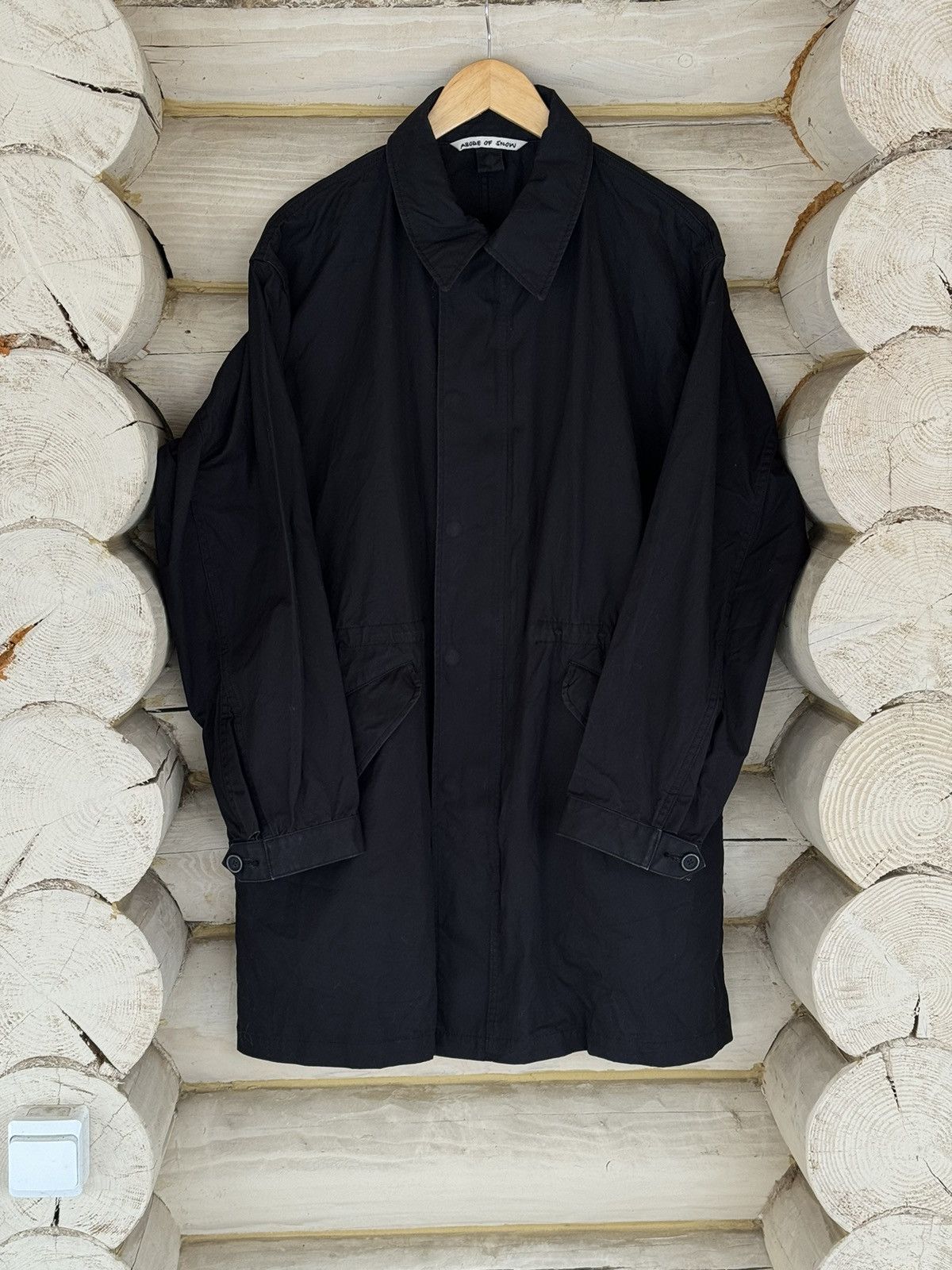 Designer × If Six Was Nine × Japanese Brand Adobe of Snow Made in Japan Lhasa Parka black long trench Size US M / EU 48-50 / 2 - 1 Thumbnail