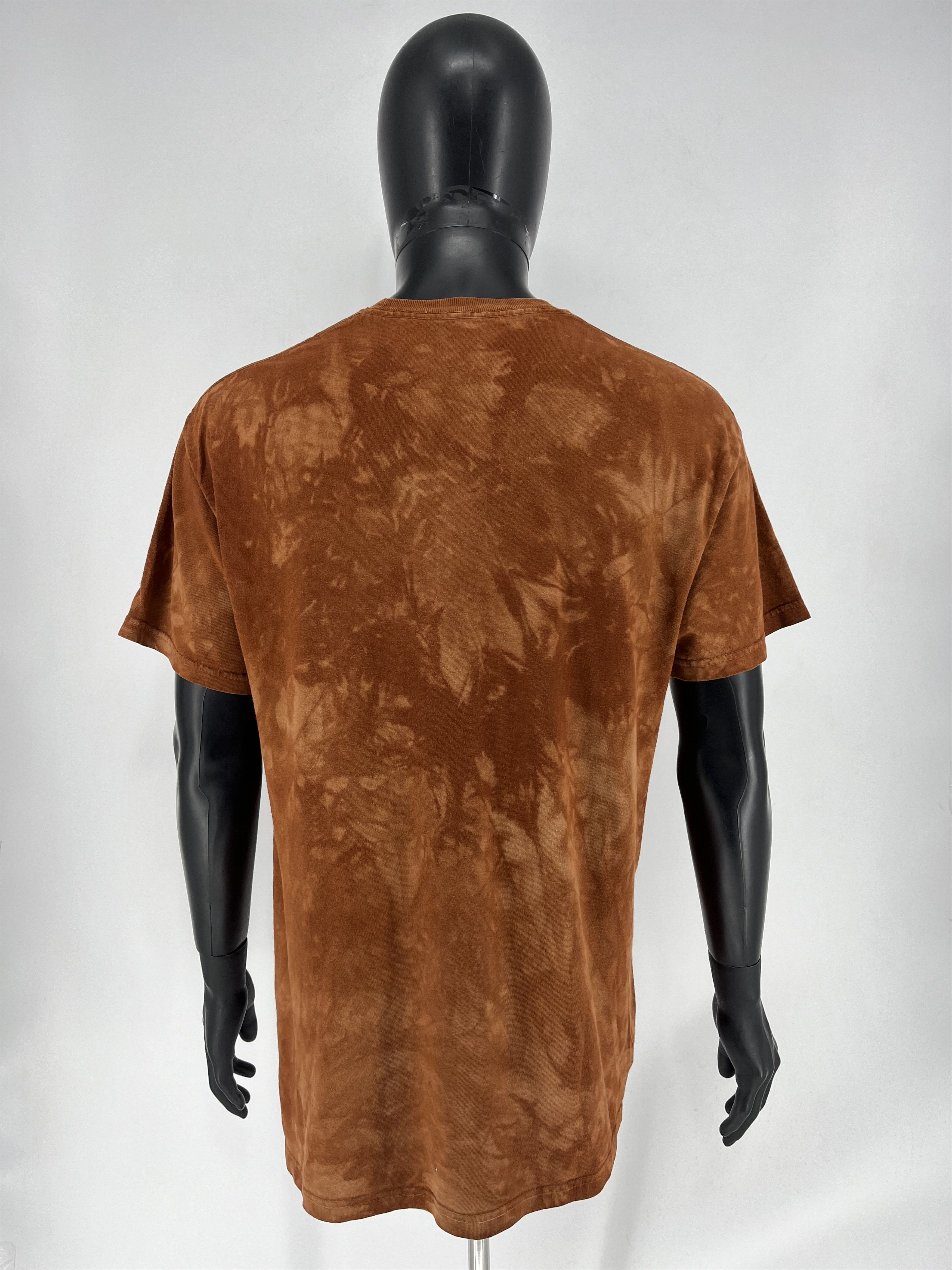 The Mountain × Vintage Y2K The Mountain Rattle Snake Graphic tee 00s orange tiedye Size US L / EU 52-54 / 3 - 8 Thumbnail