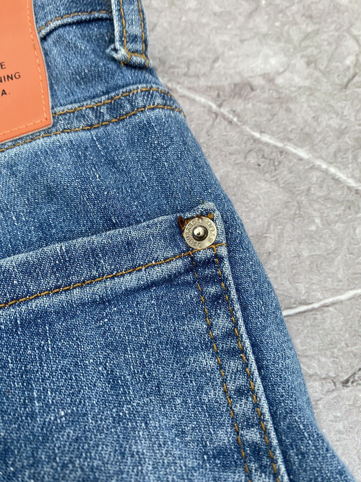 Dsquared2 Dsquared2 Jeans Distressed Slim Jean Paint Splatter Italy Size US 32 / EU 48 - 10 Thumbnail