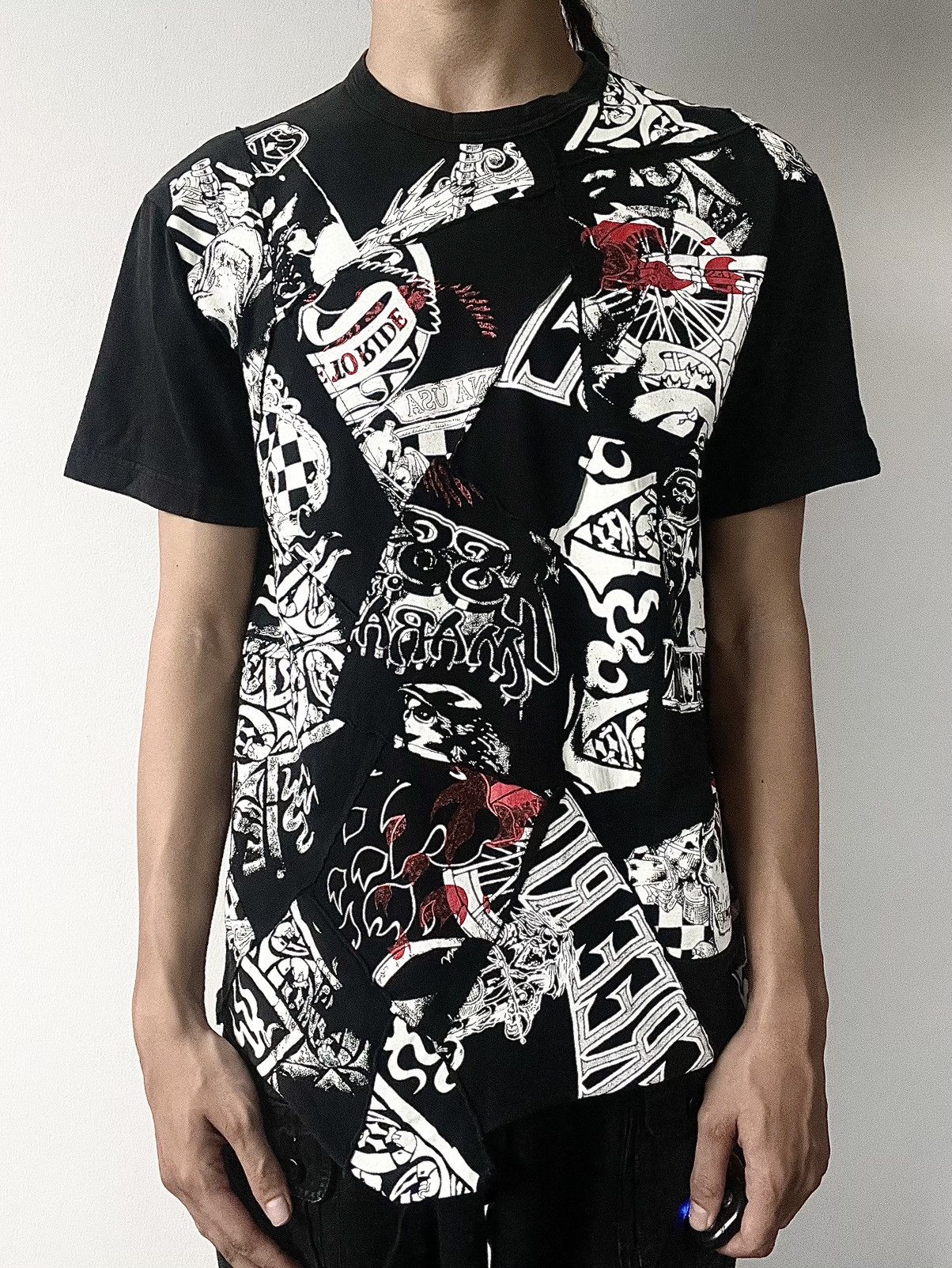 Junya Wanatabe X Comme Des Garcons Patchwork Tee