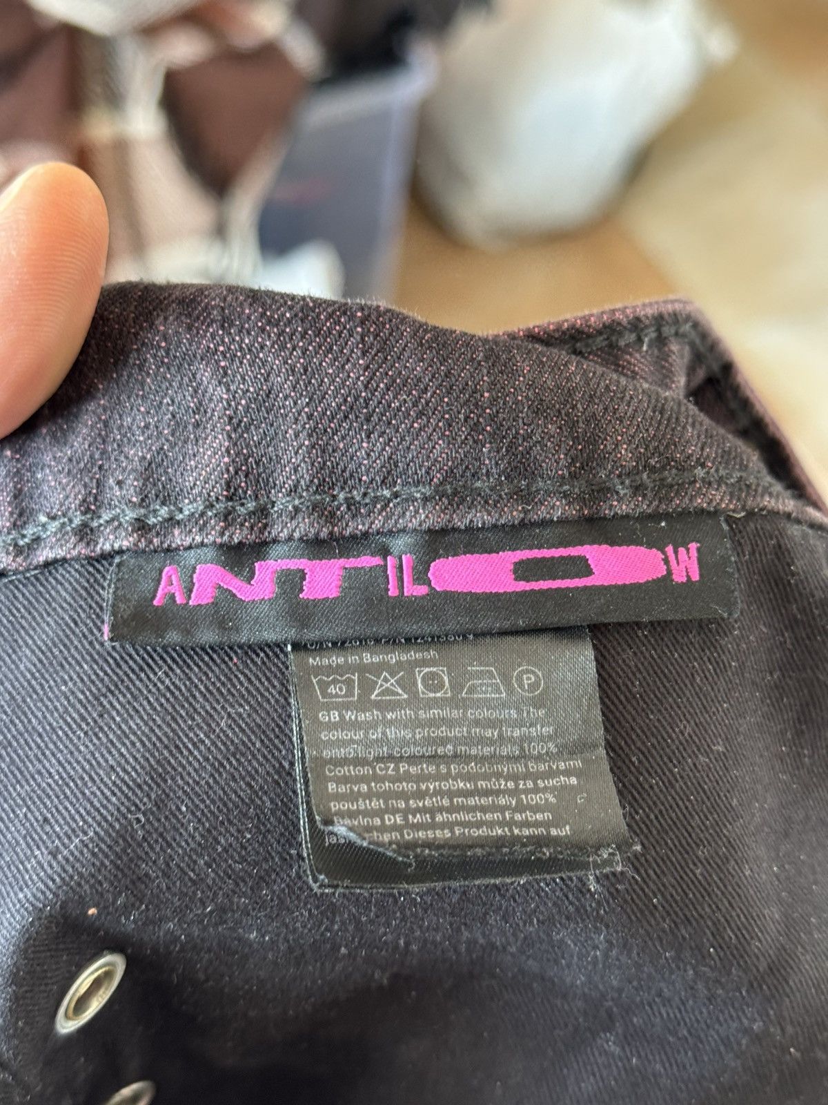 Cheap Monday Cheap Monday AntiLow Waist Baggy Jeans Pink Purple Size 27" / US 4 / IT 40 - 19 Thumbnail