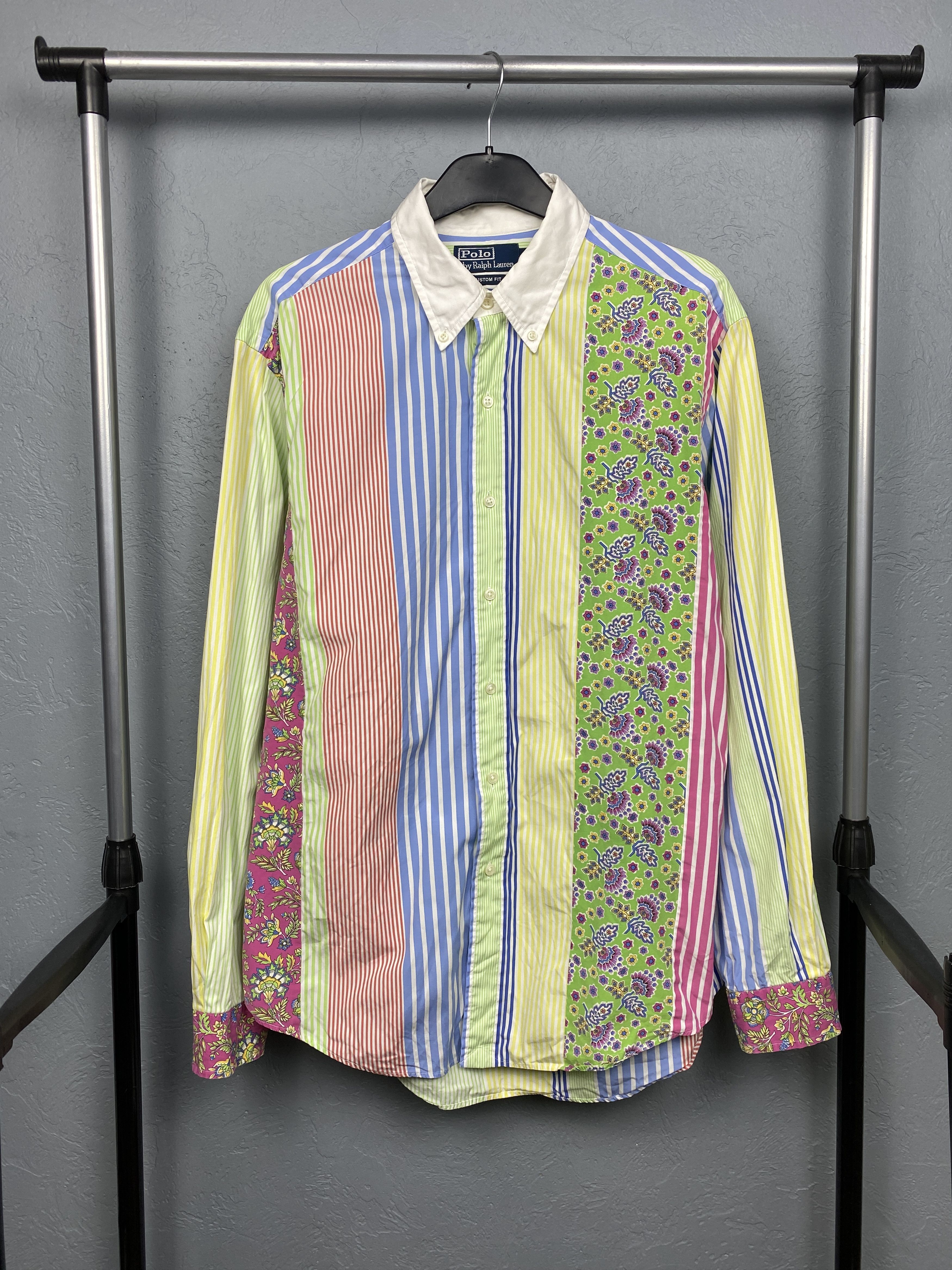 Polo Ralph Lauren Polo Ralph Lauren Vintage Mens Long Sleeve Shirt Size US L / EU 52-54 / 3 - 1 Thumbnail