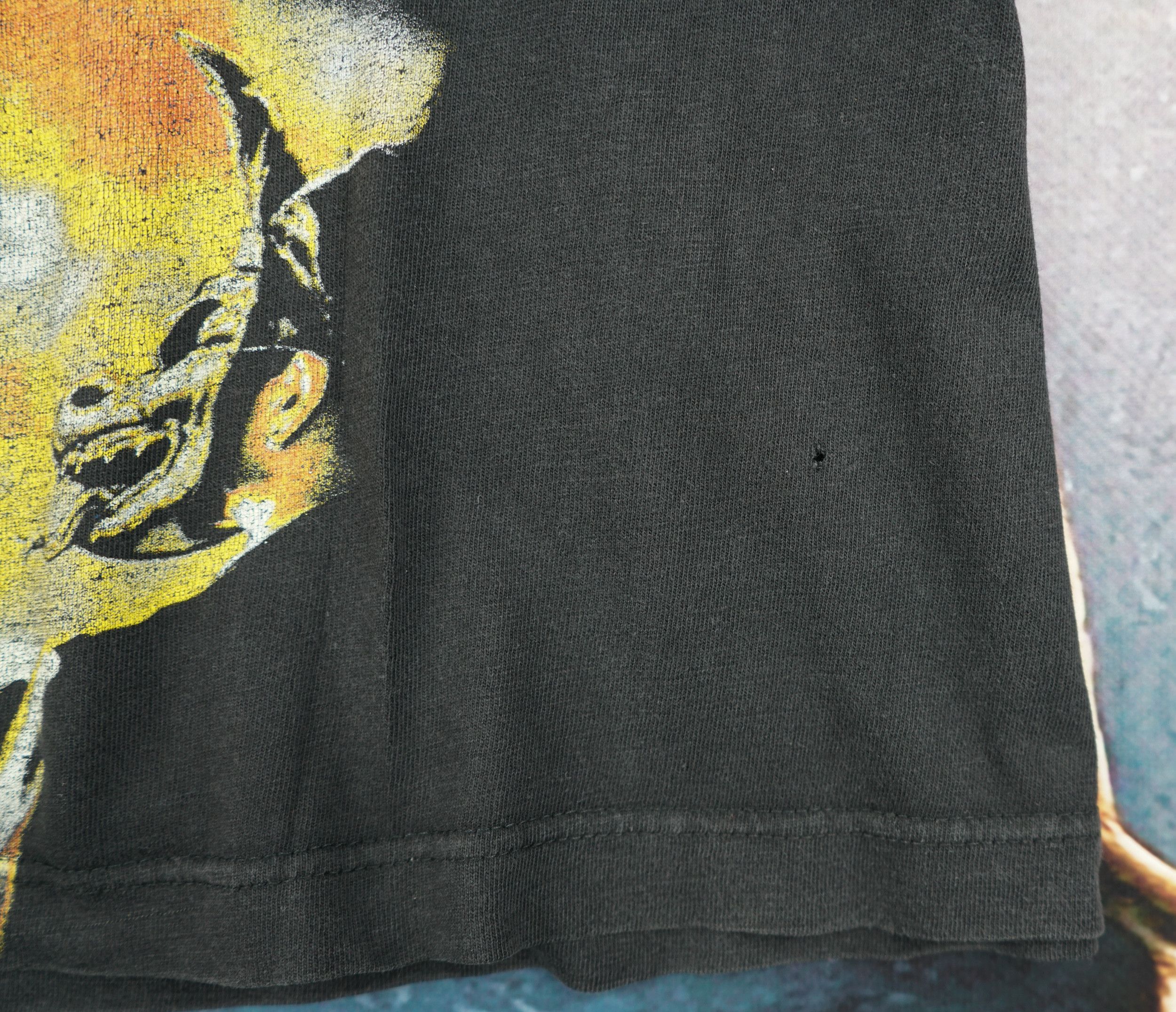 Band Tees × Vintage Vintage 2000 Iron Maiden The Wicker Man T-Shirt Size US L / EU 52-54 / 3 - 3 Thumbnail