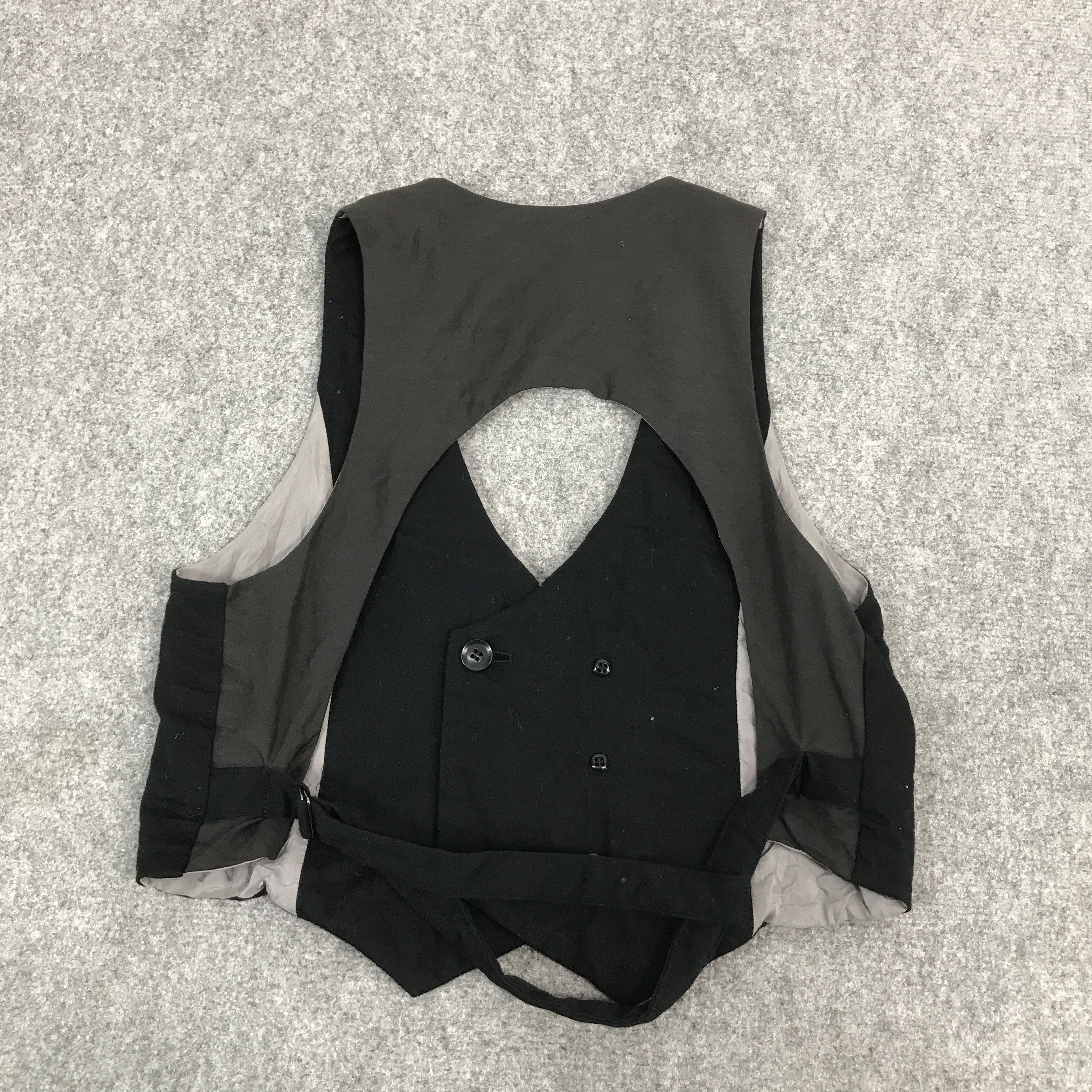 Y's × Y's for Men × Yohji Yamamoto YS YOHJI YAMAMOTO FIT VESTS FASHION Size US S / EU 44-46 / 1 - 2 Thumbnail