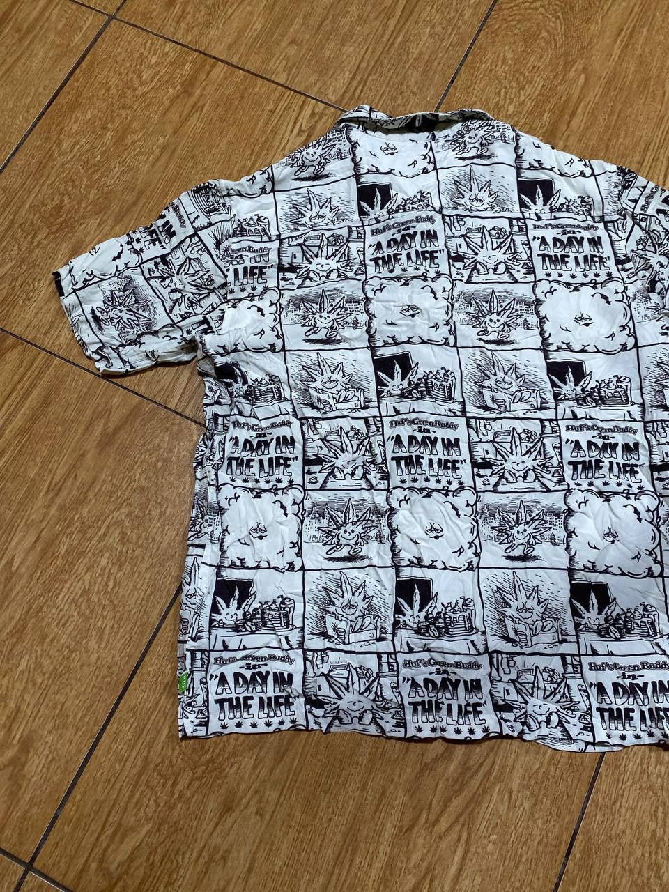 Huf Modern HUF Short Sleeve Button Up Shirt Size US S / EU 44-46 / 1 - 14 Thumbnail