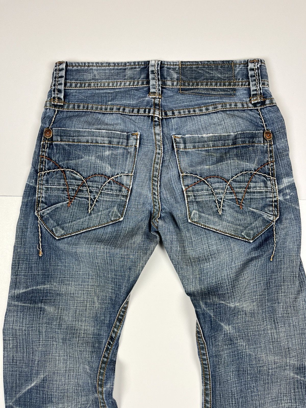 Japanese Brand Japan Style TOUGH JEANSMITH Extra Ordinary Denim Pants LGB Size US 28 / EU 44 - 7 Thumbnail
