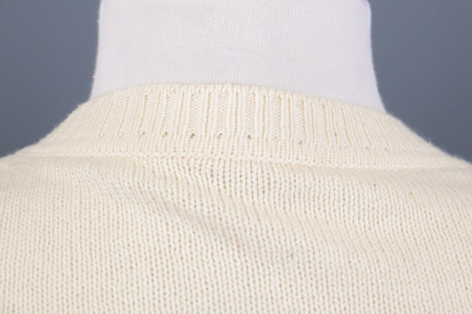 Malo Malo Beige Knit Button Dwon Cardigan Sweater Size 48 Size M / US 6-8 / IT 42-44 - 10 Thumbnail