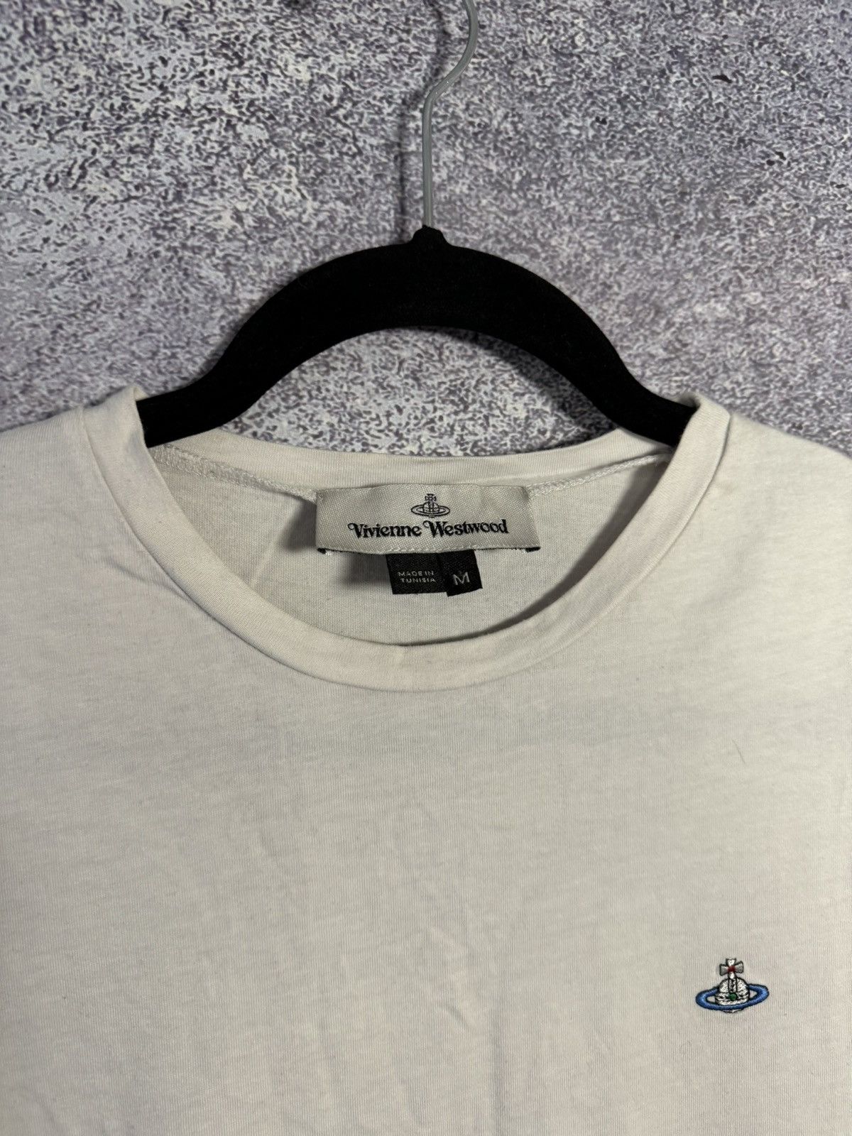 Vintage × Vivienne Westwood Vintage Vivienne Westwood Logos White Tee Oldmoney M size Size US M / EU 48-50 / 2 - 8 Thumbnail
