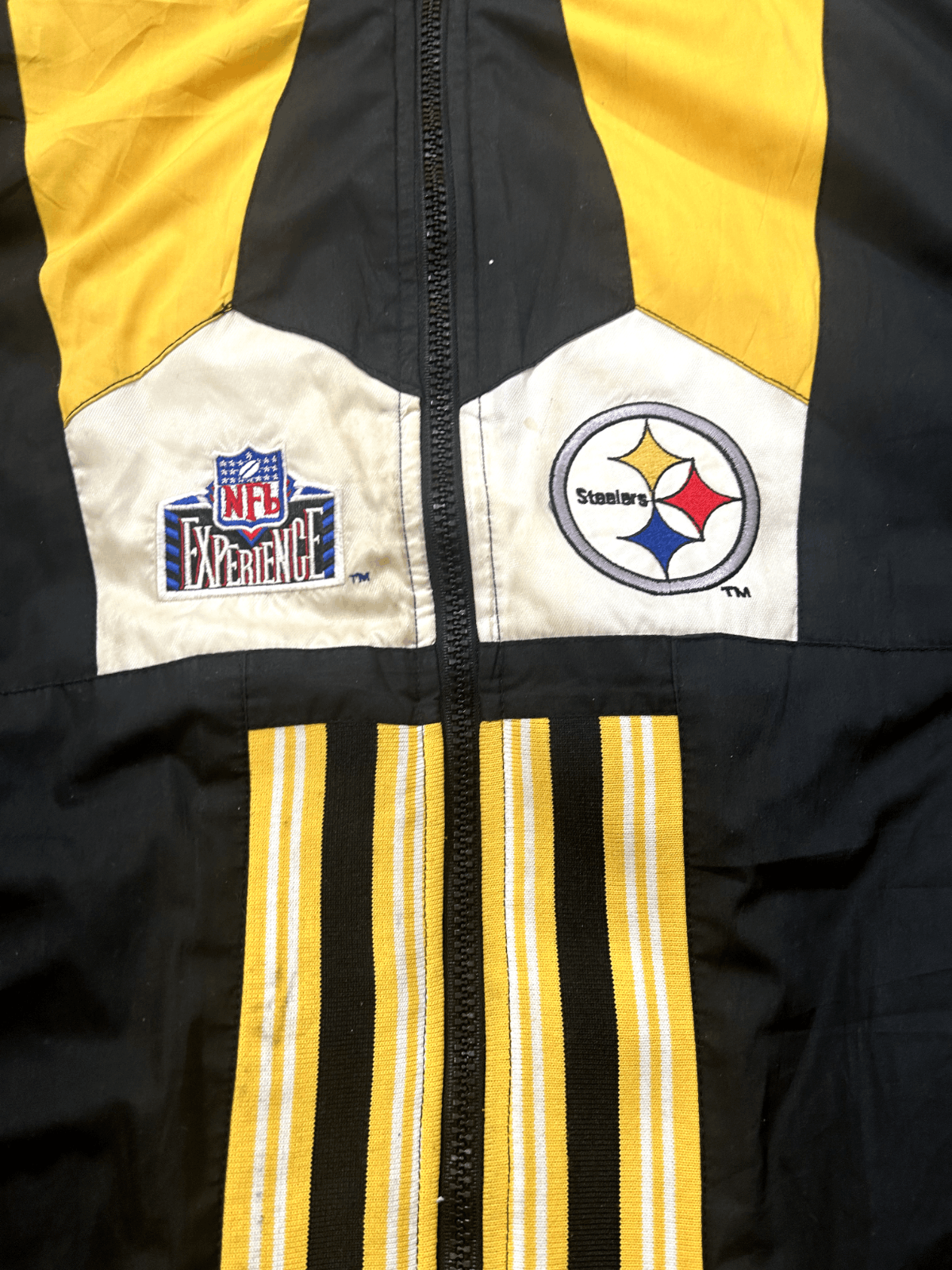Pro Player Vintage 90s Pittsburgh Steelers NFL Reversible Insulated Pu Size US L / EU 52-54 / 3 - 7 Thumbnail