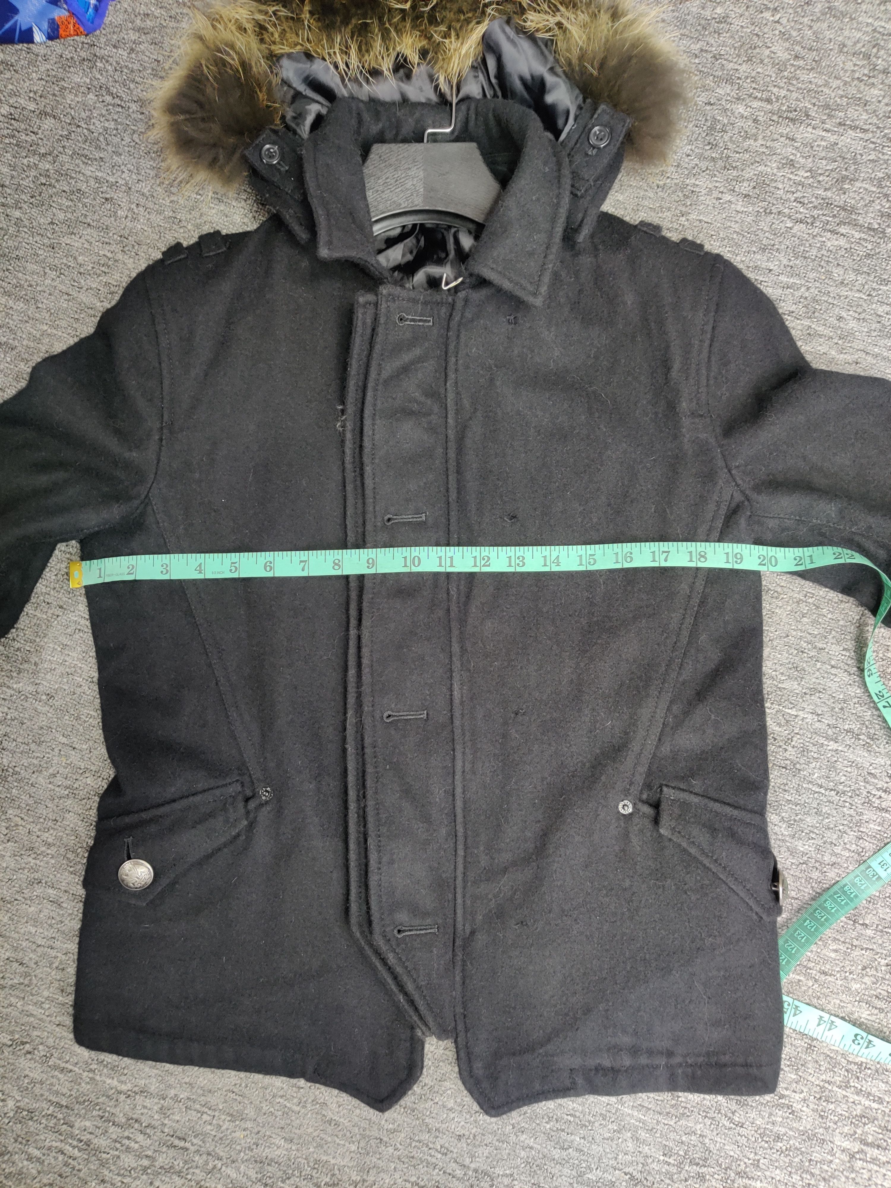 PPFM Vintage PPFM Wool Fur Zip Up Hoodie Jacket Size US L / EU 52-54 / 3 - 18 Thumbnail
