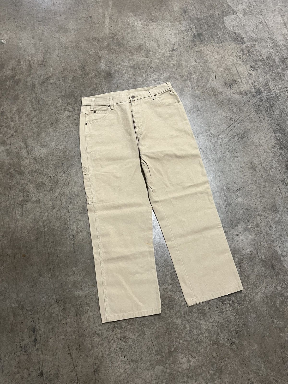 Dickies × Vintage Dickies baggy fit cargo workwear pants hype rare skater Size US 34 / EU 50 - 7 Thumbnail
