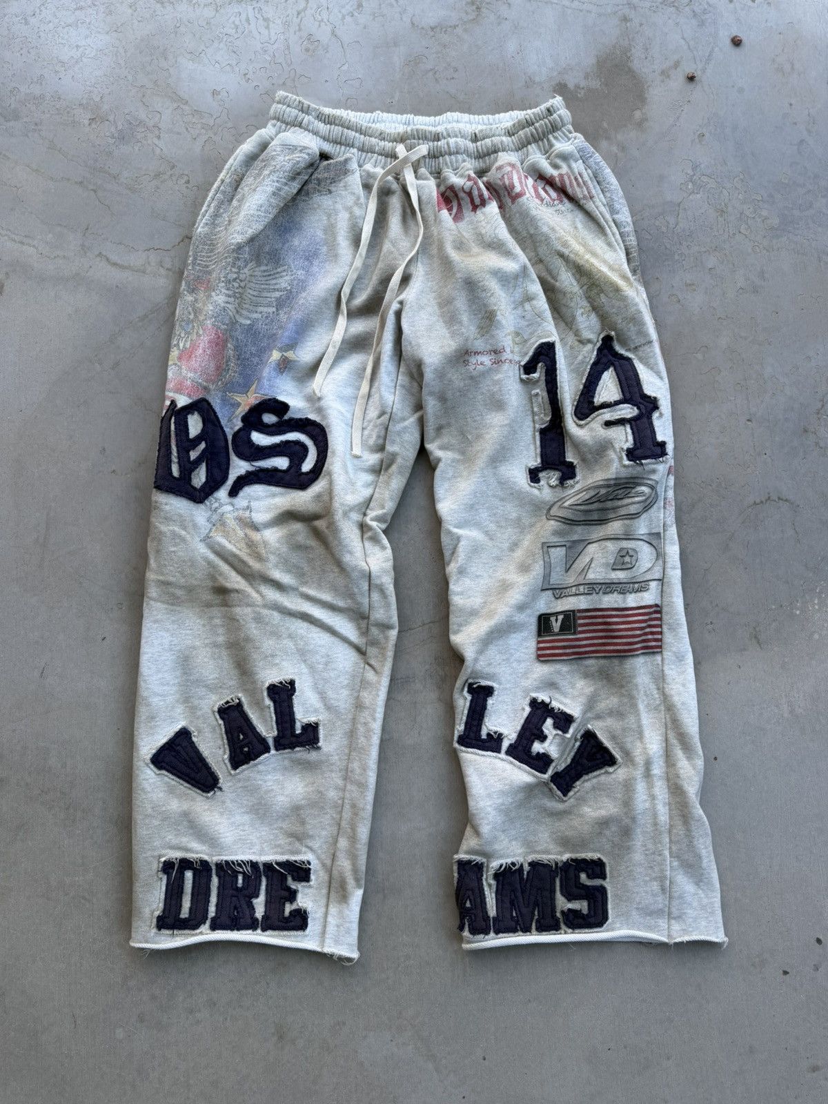 Vale Vale Forever Crash Sweatpants – Dirty Grey Size Small New Size US 30 / EU 46 - 1 Thumbnail