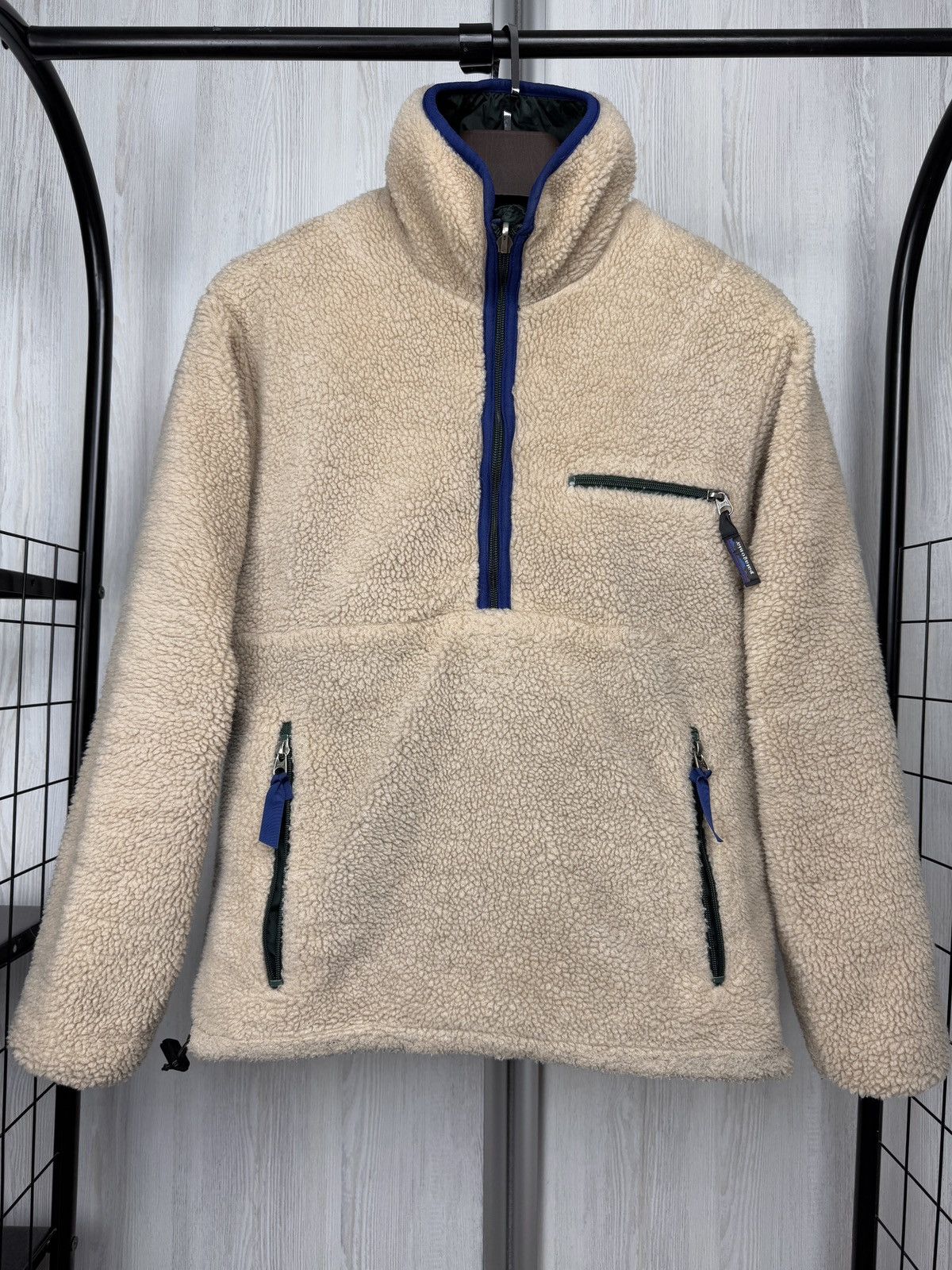 Patagonia 90s Patagonia Glissade Jacket Made in USA XS-S Green x Beige Size US XS / EU 42 / 0 - 10 Thumbnail