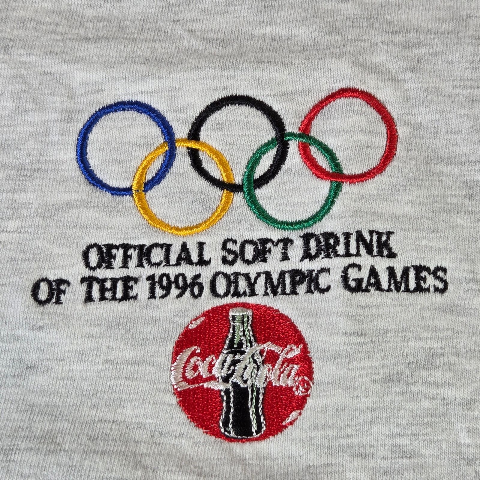 Hanes Coca Cola 1996 Olympic Games Tee USA Hanes L Size US L / EU 52-54 / 3 - 3 Thumbnail