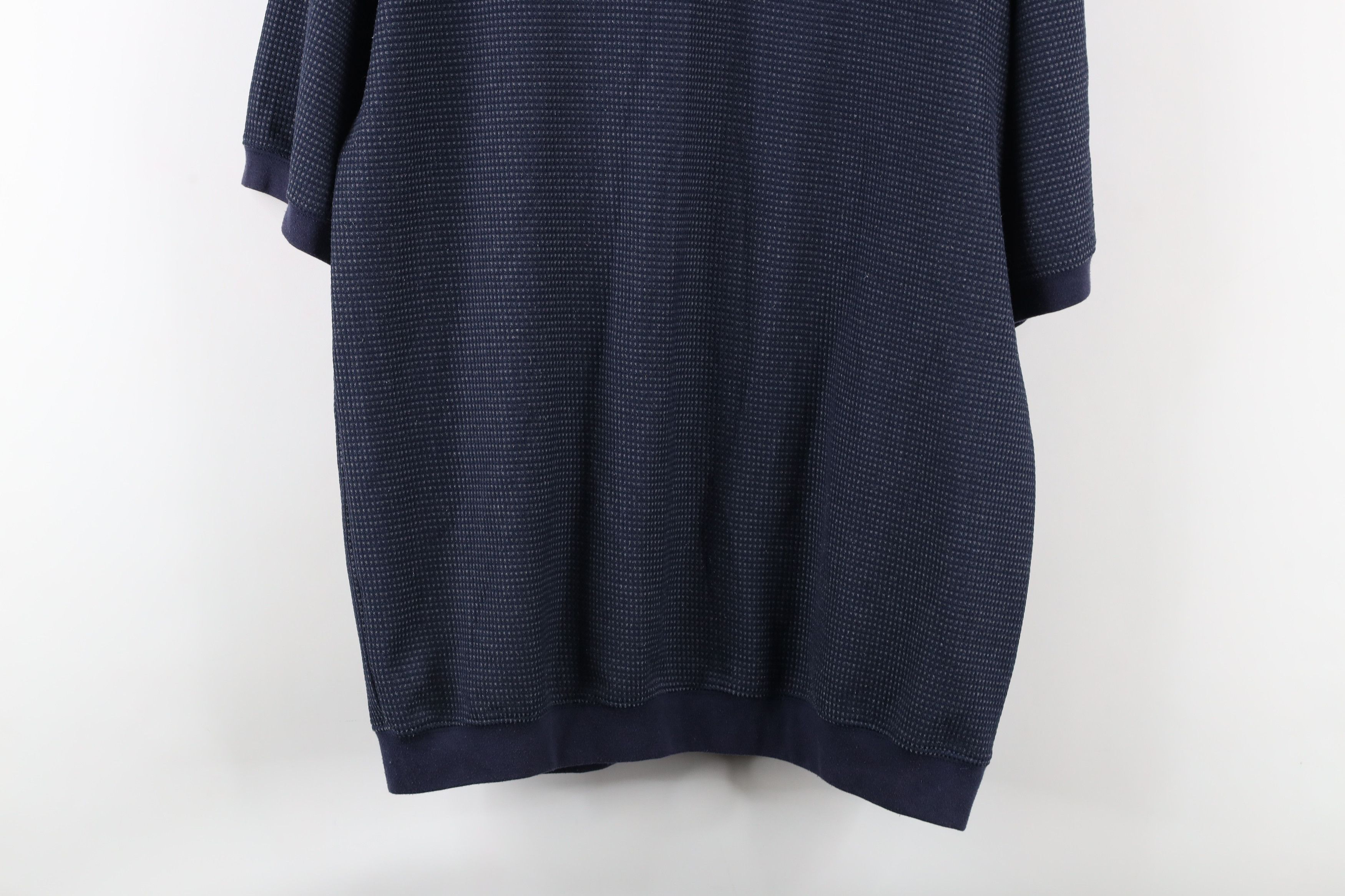 Vintage Vintage 90s Streetwear Collared Pullover Polo Shirt Blue Size US L / EU 52-54 / 3 - 9 Thumbnail
