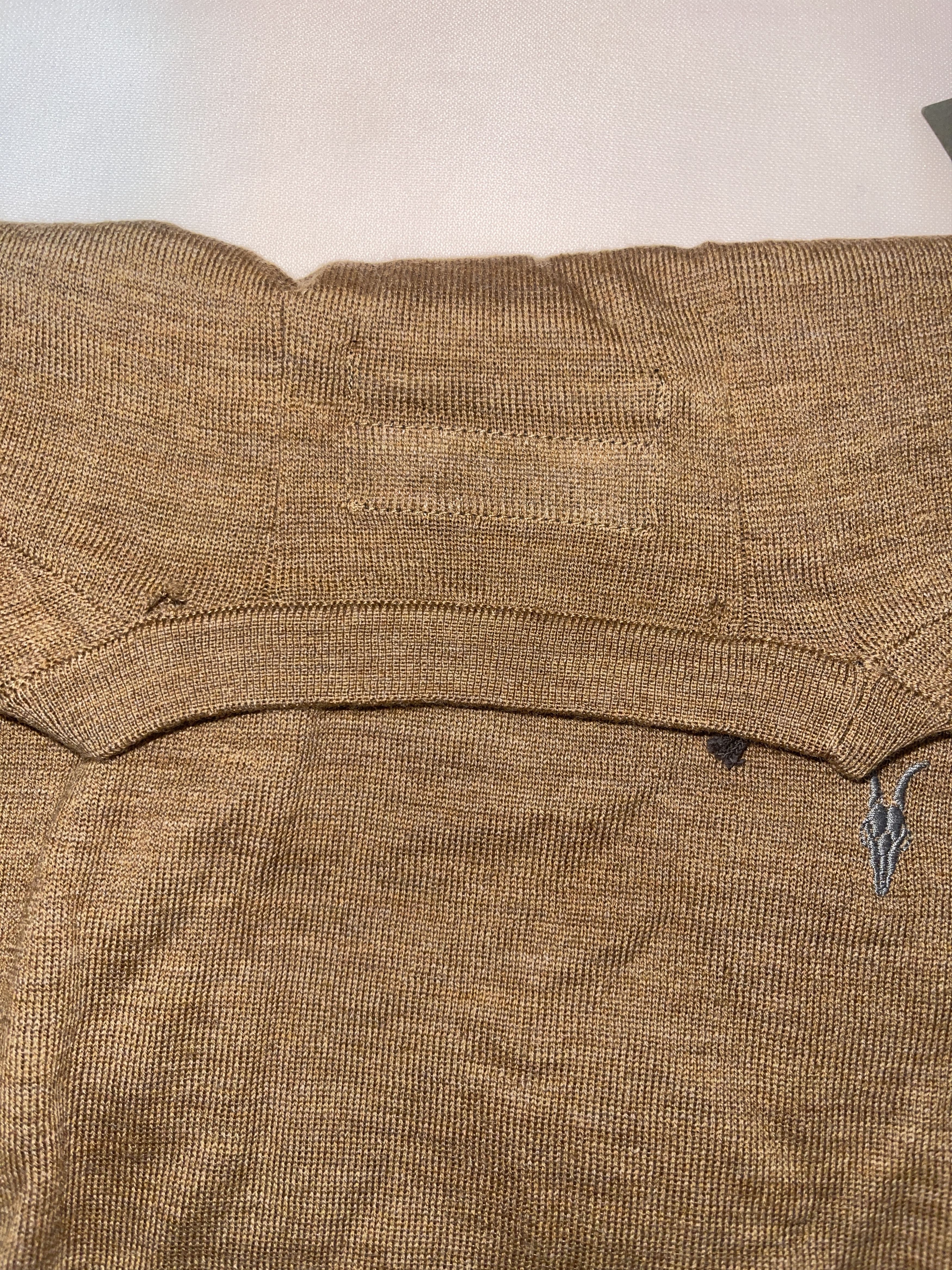 Allsaints All Saints Brown Merino Wool Long Sleeve XS Sweater Size US XS / EU 42 / 0 - 12 Thumbnail