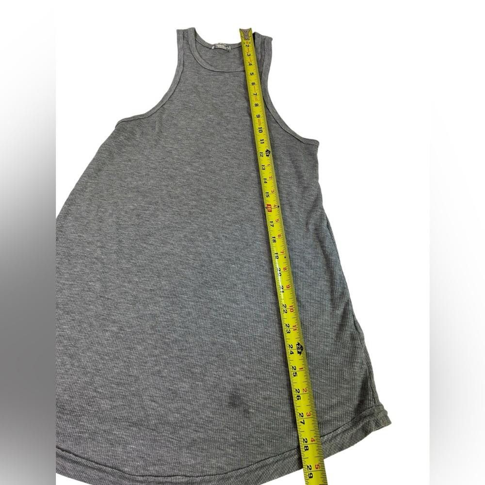 Free People Free People l Long Beach Ribbed Tank Gray Medium Size M / US 6-8 / IT 42-44 - 4 Thumbnail