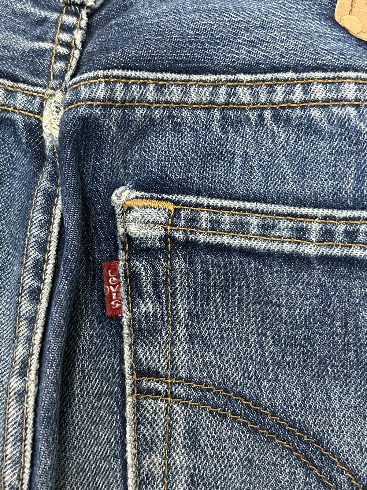 Levi's Vintage Levis 501 Baggy Jeans Extend Rise Button Fly Size US 31 - 12 Thumbnail