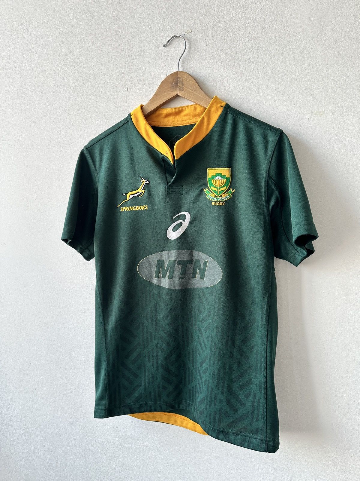 Asics × Rugby Ralph Lauren ASICS South Africa Rugby Jersey Size US M / EU 48-50 / 2 - 3 Thumbnail