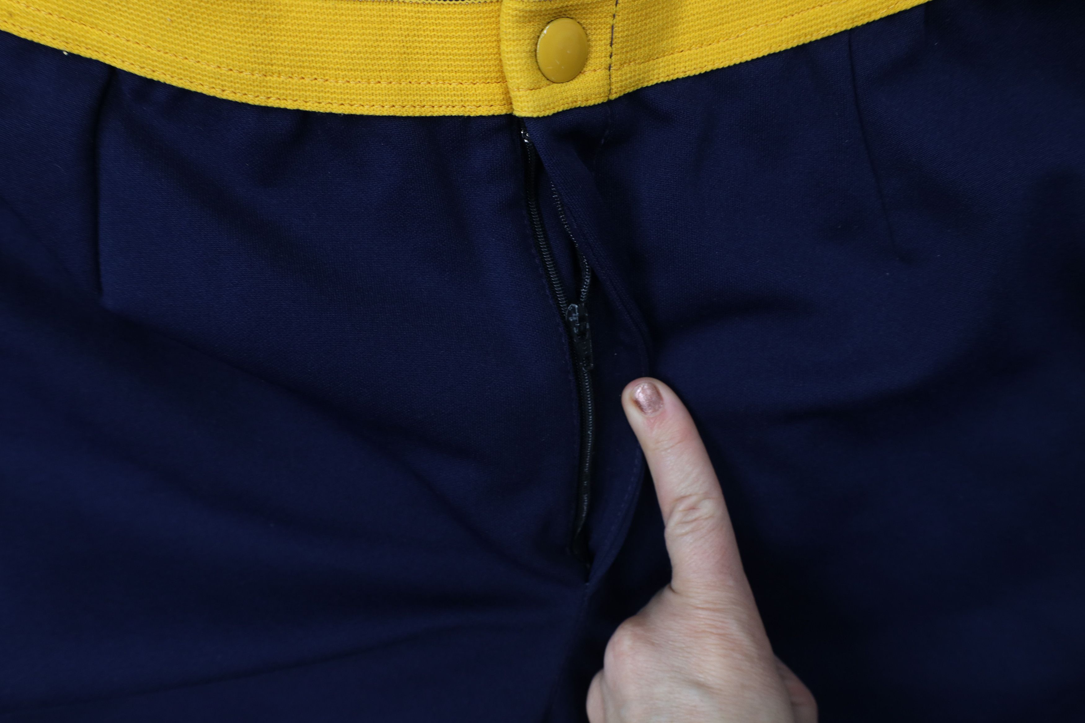 Vintage Vintage 70s Striped Baseball Uniform Pants Navy Blue USA Size US 30 / EU 46 - 6 Thumbnail