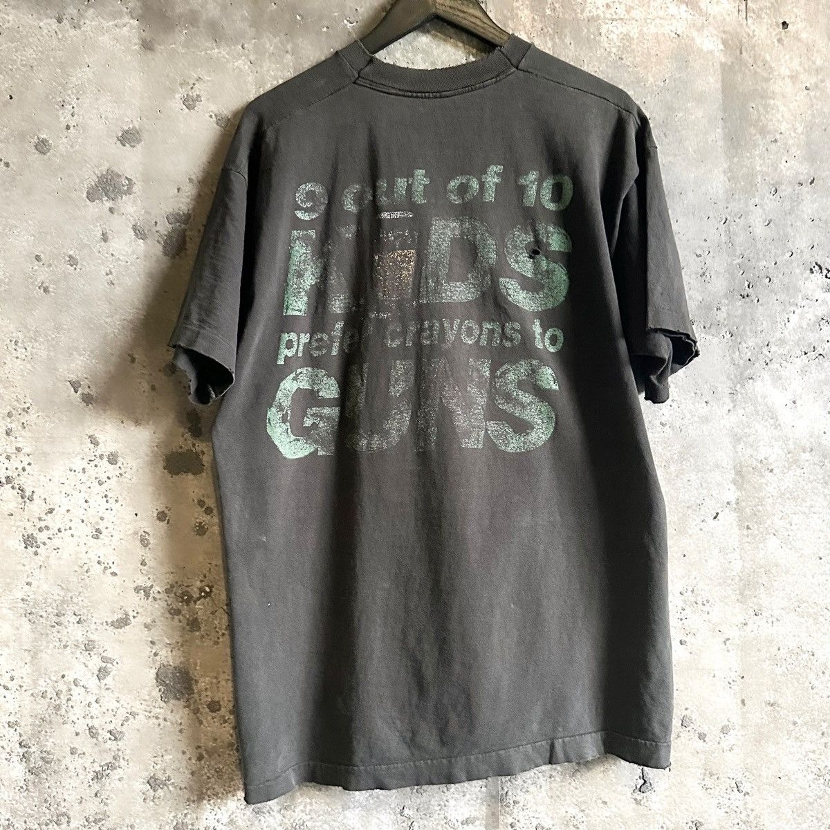 Vintage 90’s THRASHED Pearl Jam “Choices” Tour T-Shirt Size US XL / EU 56 / 4 - 3 Thumbnail