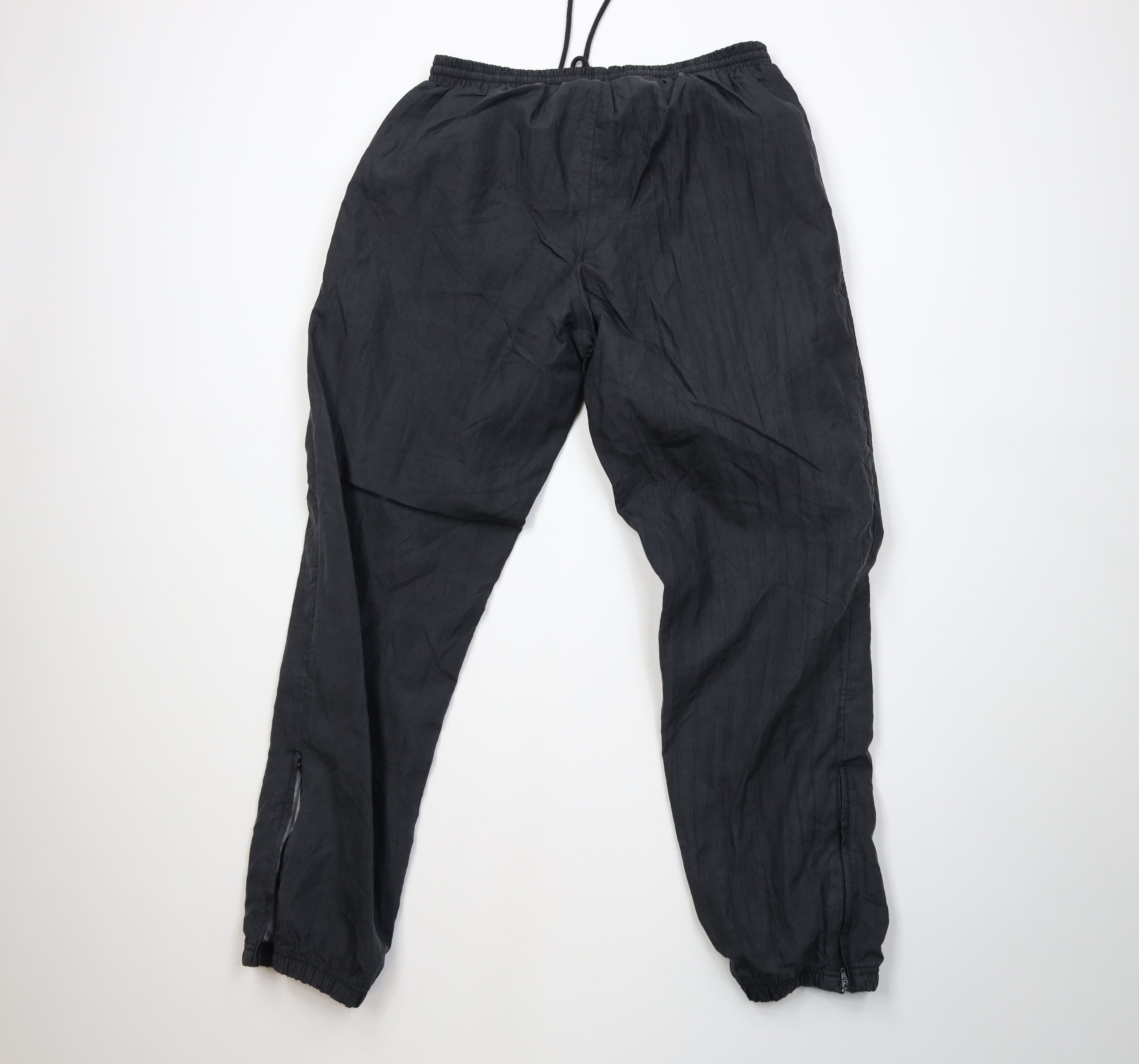 Wilson Vintage 90s Wilson Lined Windbreaker Joggers Pants Black Size US 36 / EU 52 - 13 Thumbnail