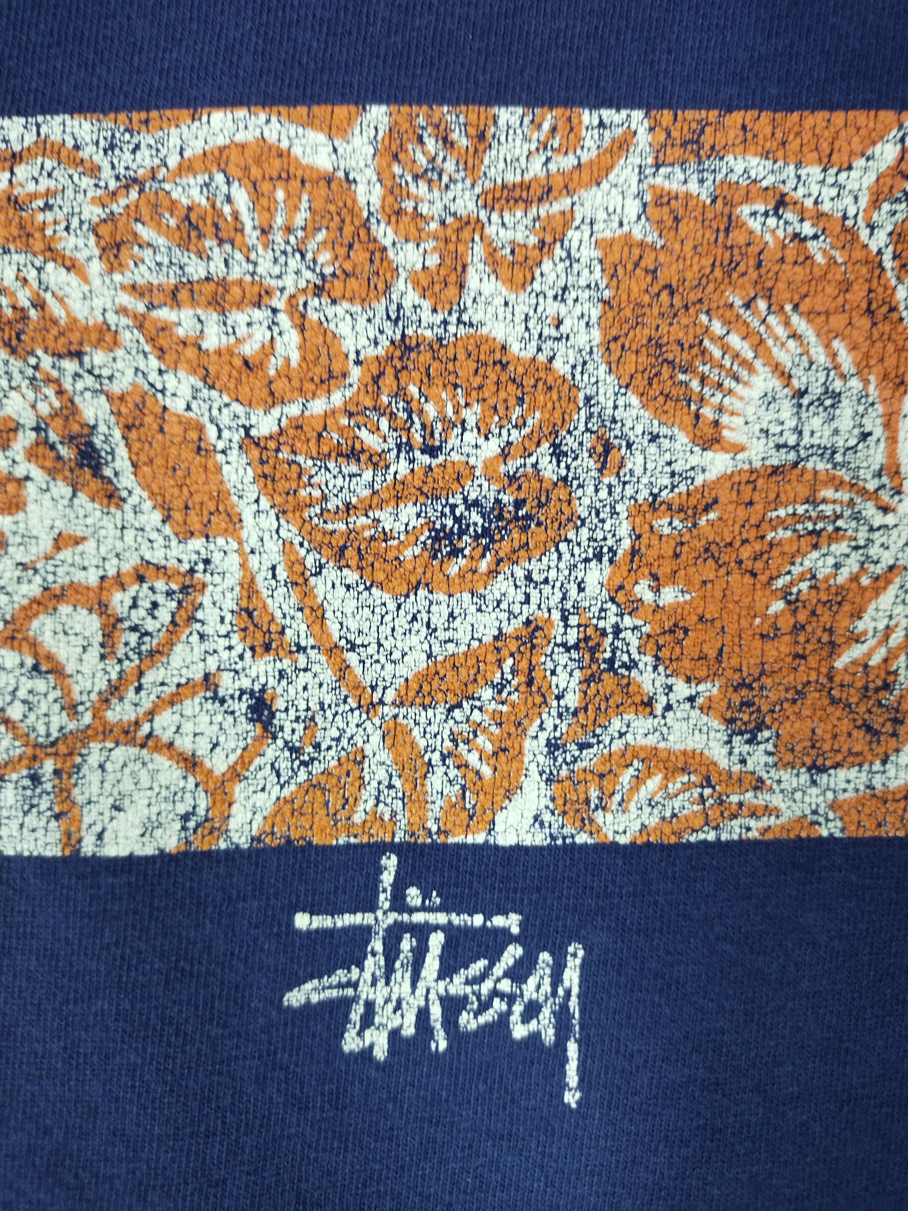 Stussy × Vintage Vintage 90's Hawaii Stussy Blue Tee Size US M / EU 48-50 / 2 - 2 Thumbnail