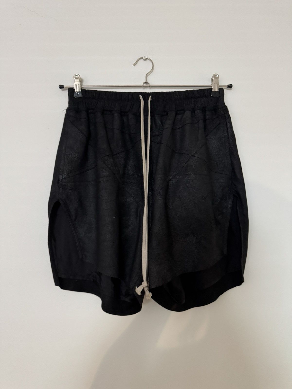 Rick Owens Rick Owens SS23 "Edfu" leather pentaboxer shorts Size US 28 / EU 44 - 5 Thumbnail