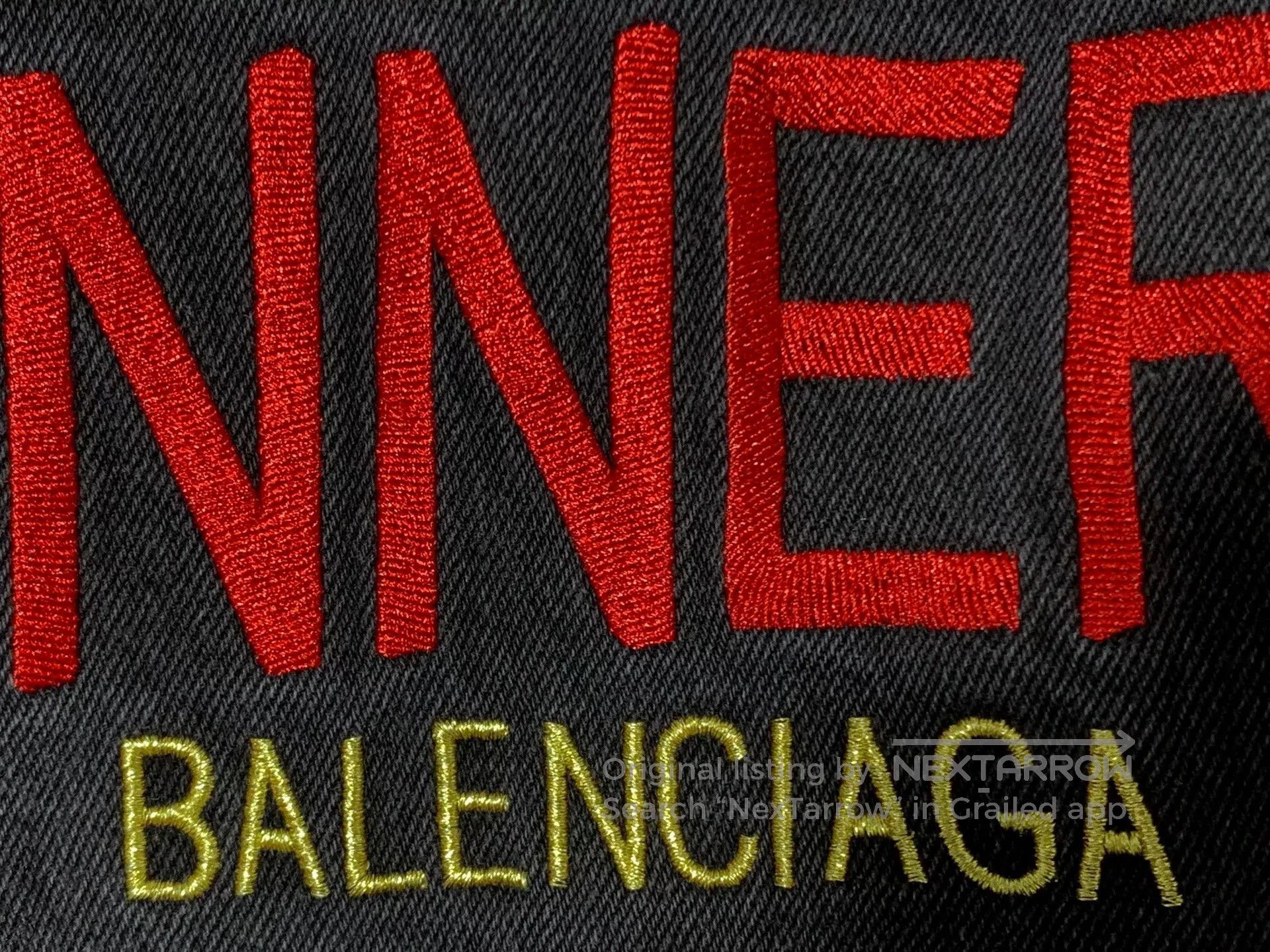 Balenciaga BALENCIAGA Men's Denim Casual Jacket. Size US M / EU 48-50 / 2 - 5 Thumbnail
