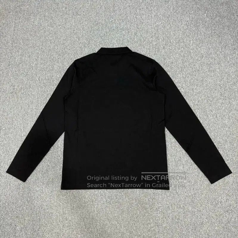 Prada Prada Black Long Sleeve Cotton Men's Polo. Size US M / EU 48-50 / 2 - 2 Thumbnail