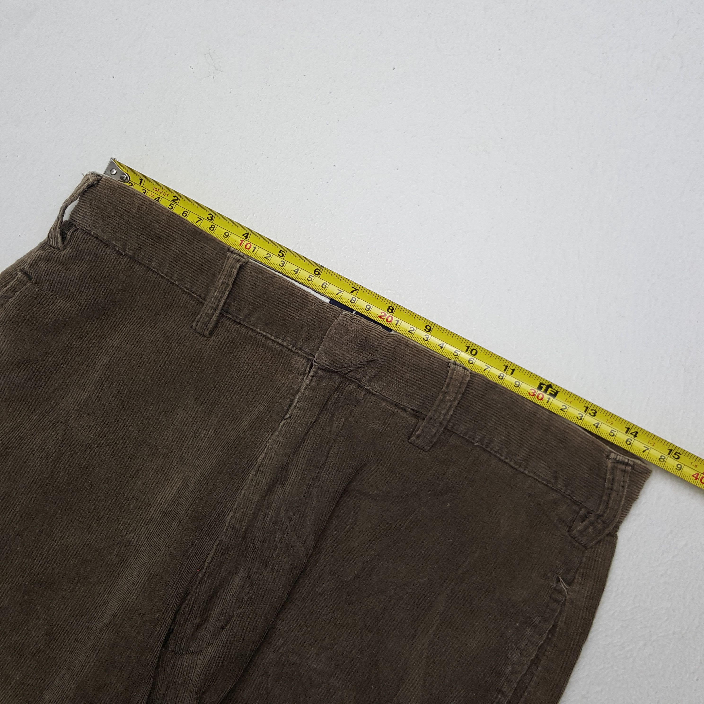 Stussy × Vintage Vintage Stussy USA Corduroy Custom Art Logo Pants Size US 29 - 7 Thumbnail